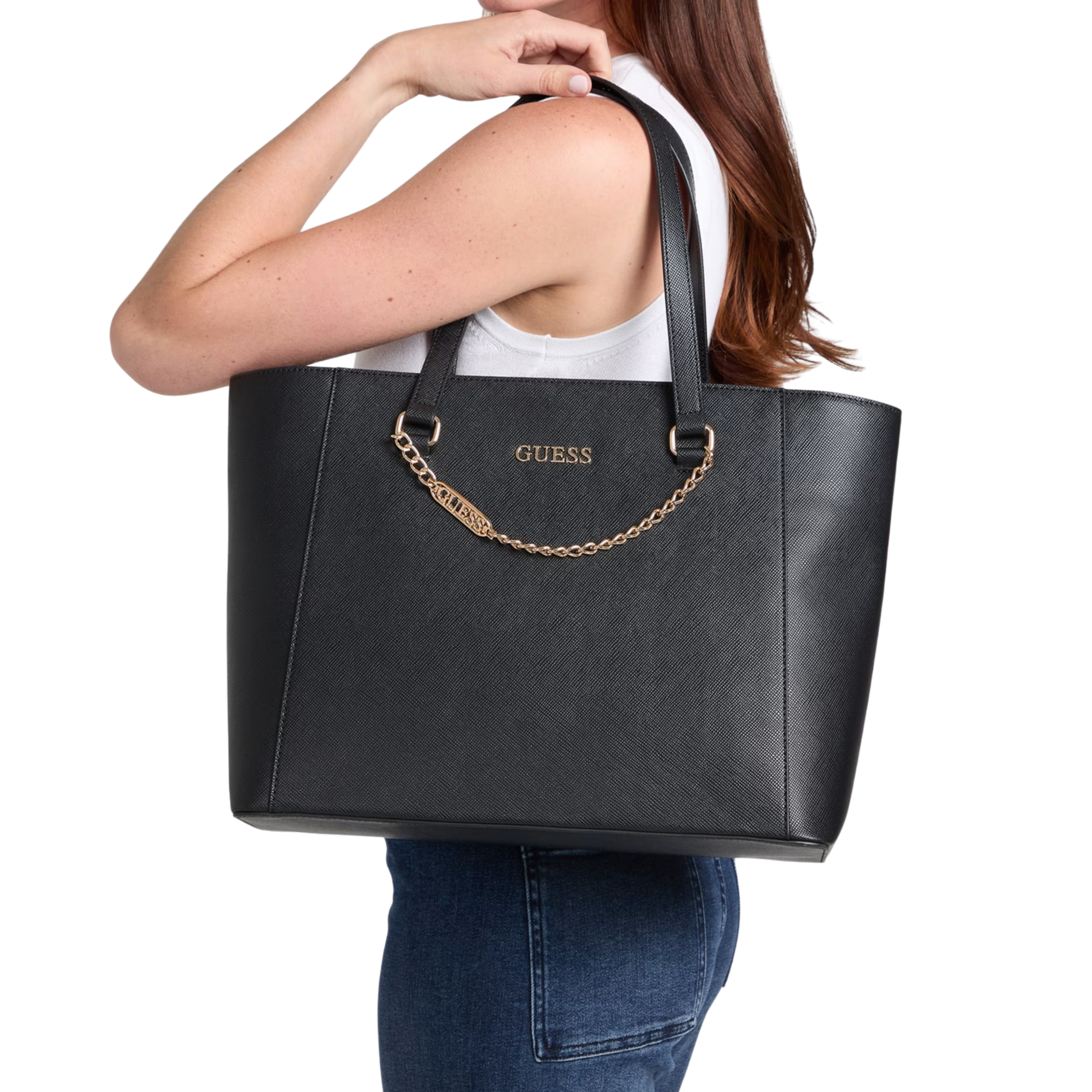 Guess Women Deltona Tote - Black