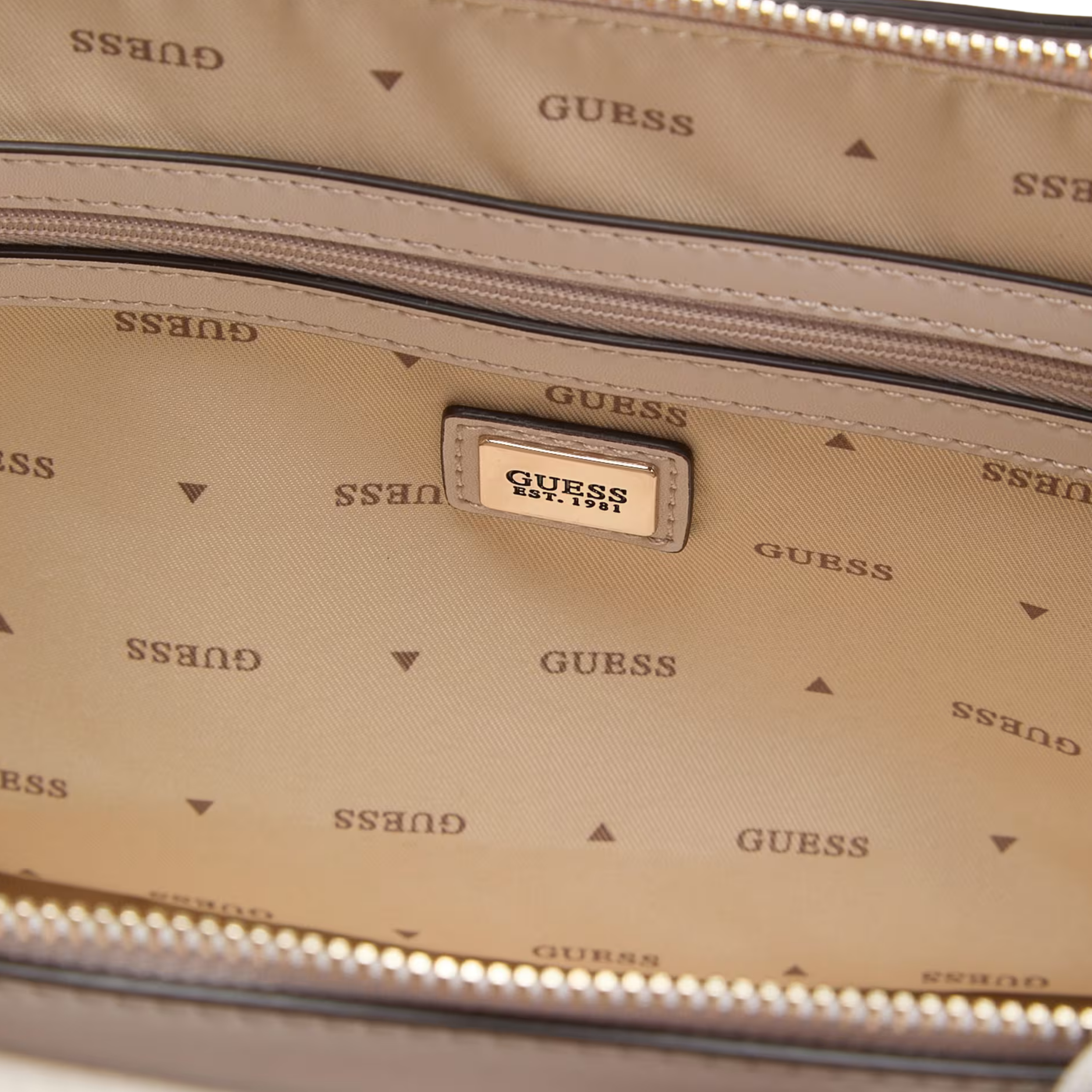 Guess Women Janie Logo Handbag - White