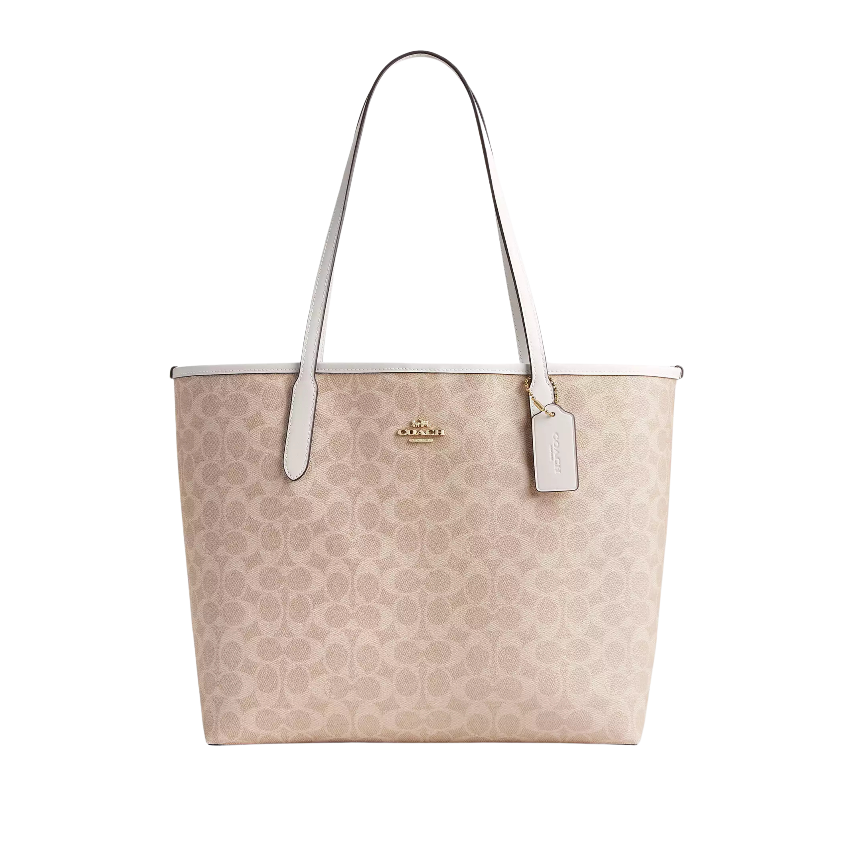COACH City Tote Bag - Sand Chalk