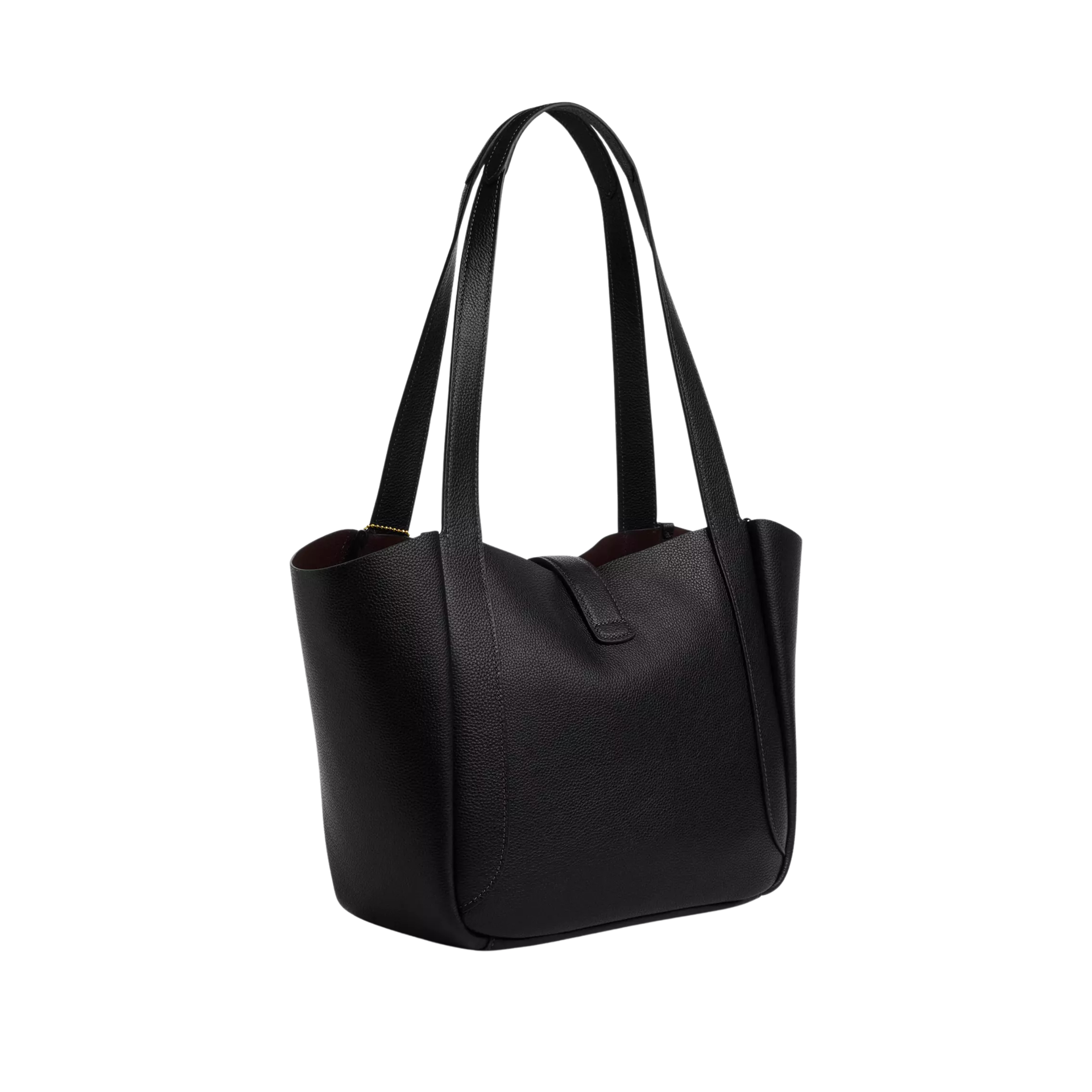 COACH Hadley Turnlock Tote Bag - Black