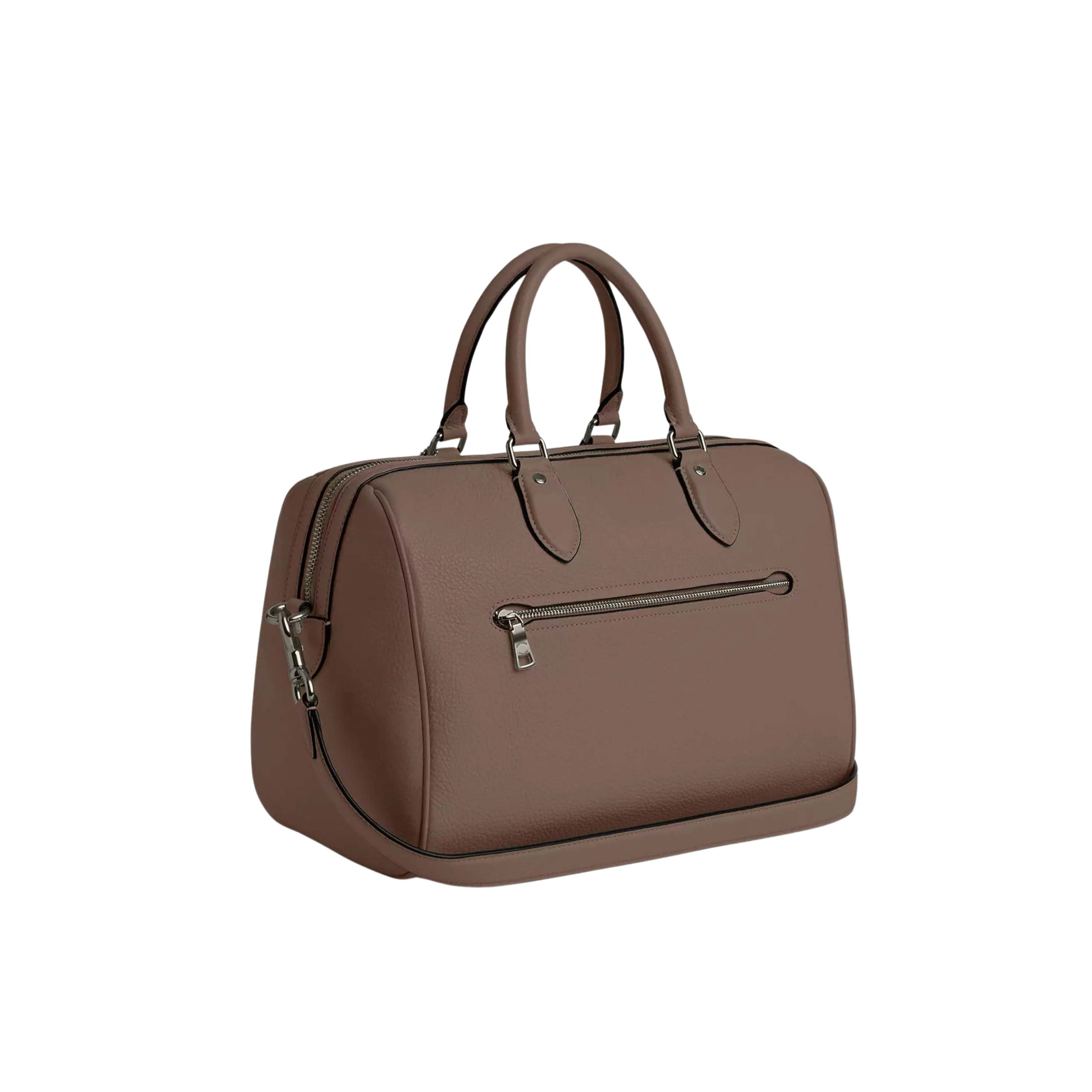 COACH Women Rowan Large Satchel Bag - Dark Stone