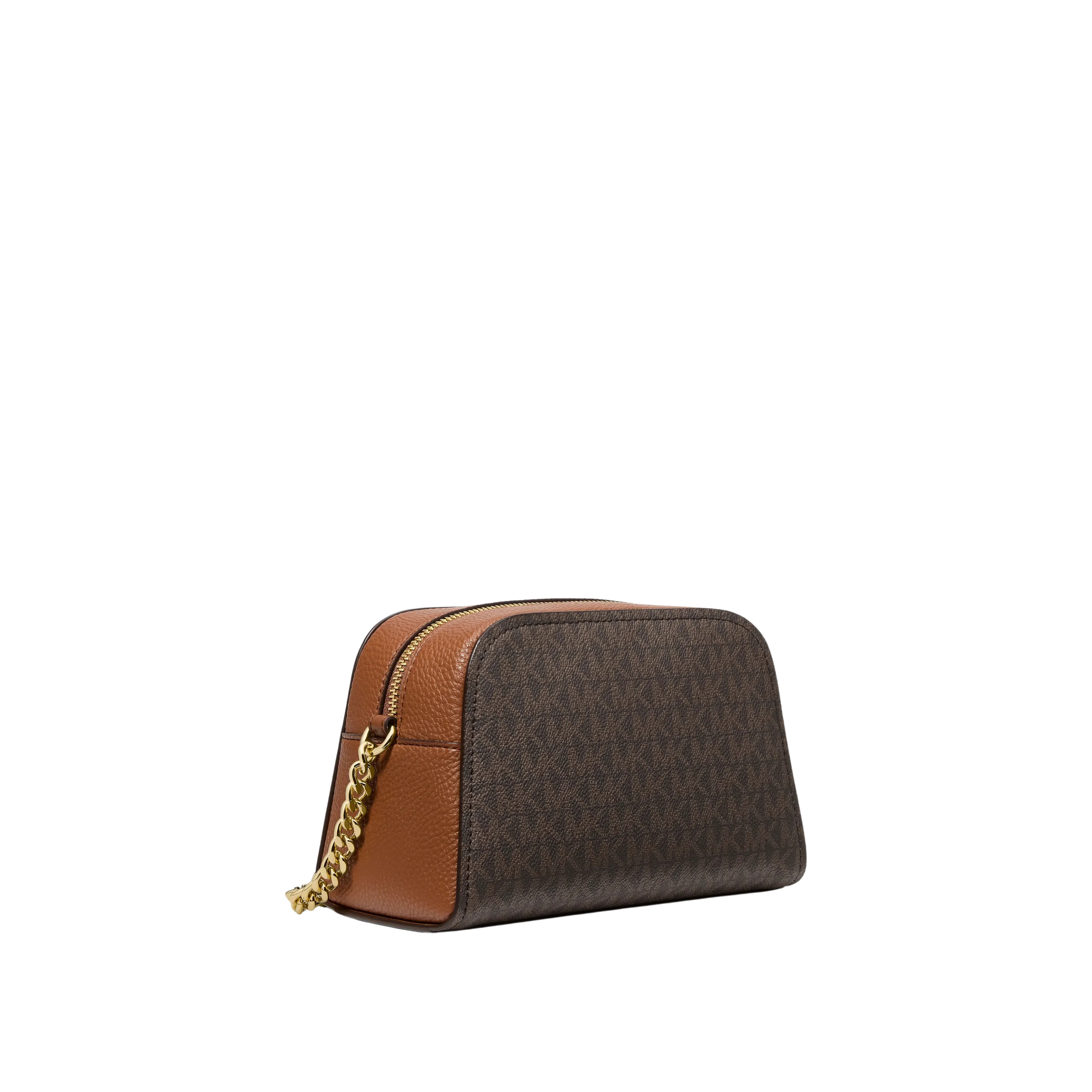 Michael Kors Women Ashton Extra Small Signature Logo Camera Crossbody Bag - Brown