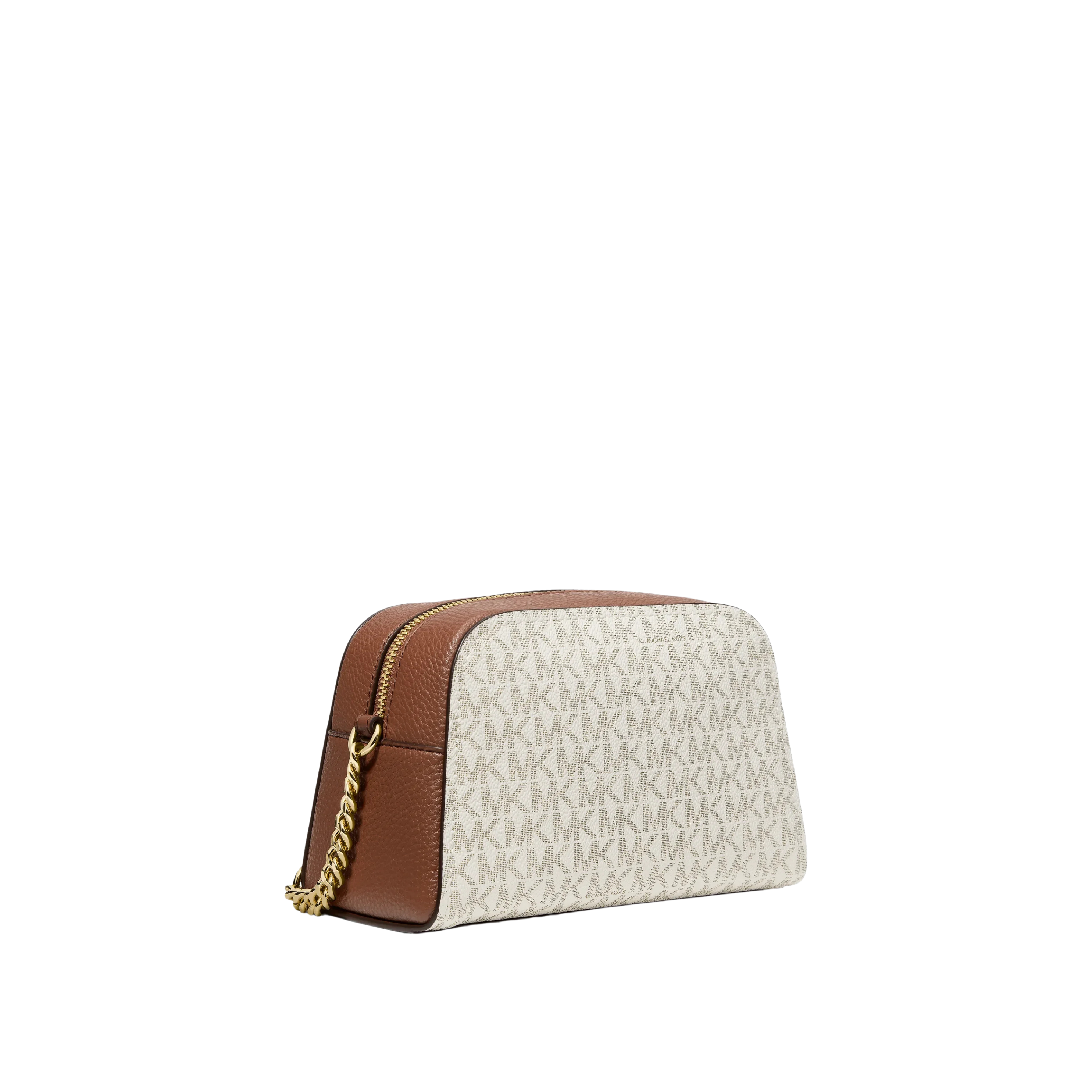 Michael Kors Women Ashton Extra Small Signature Logo Camera Crossbody Bag - Vanilla