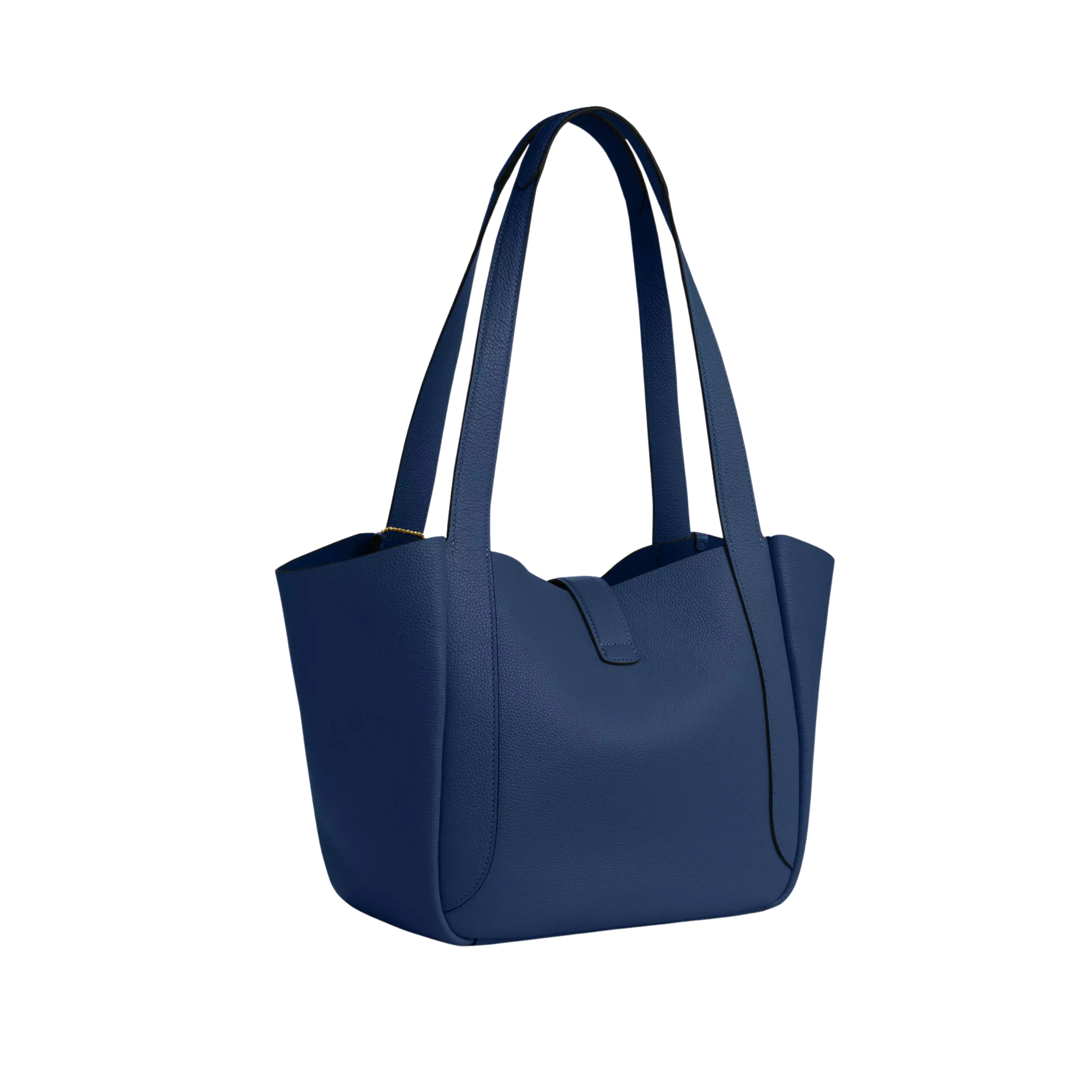 COACH Hadley Turnlock Tote Bag - Deep Blue