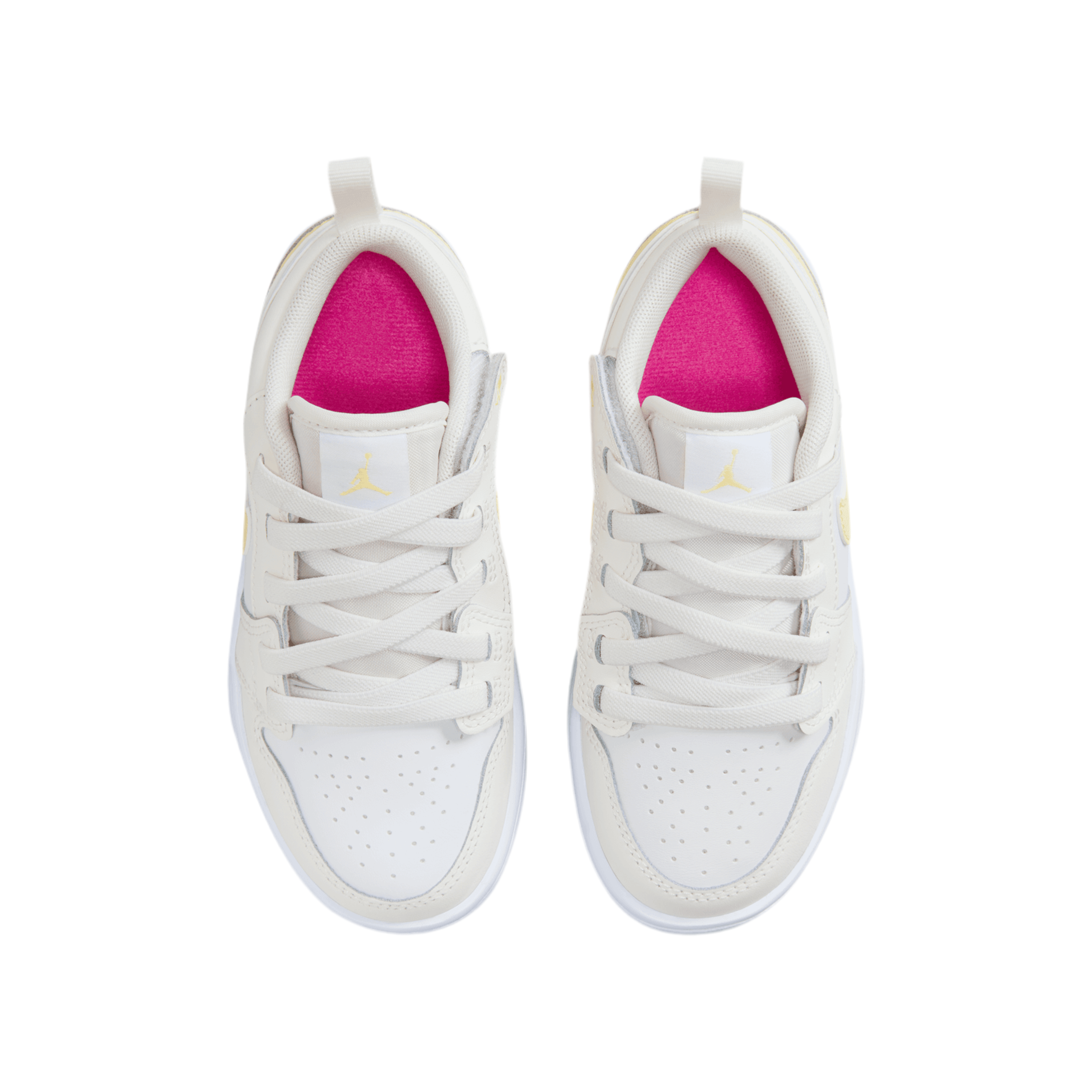 Nike Girls Kids Air Jordan 1 Low  - Light Laser
