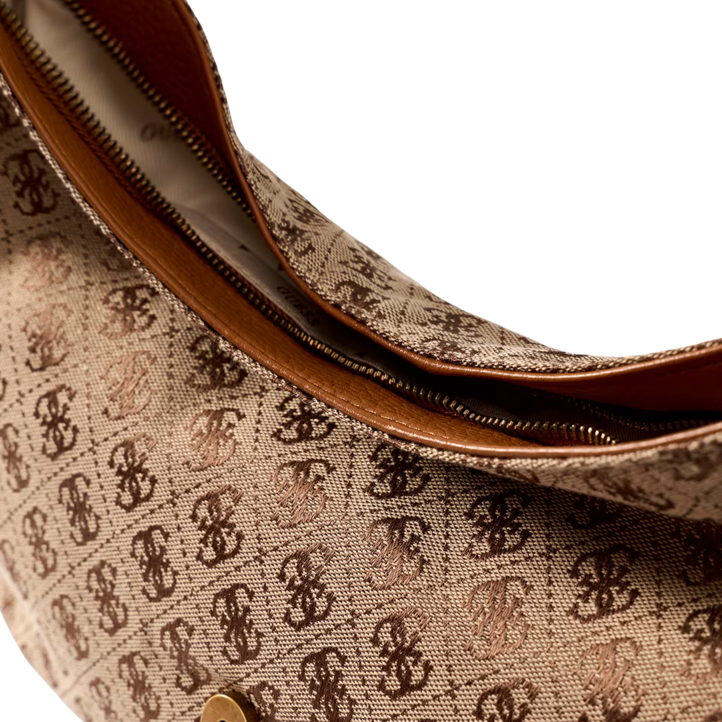 Guess Women Camden Medium Shoulder Bag JJ930818 - Brown Multi
