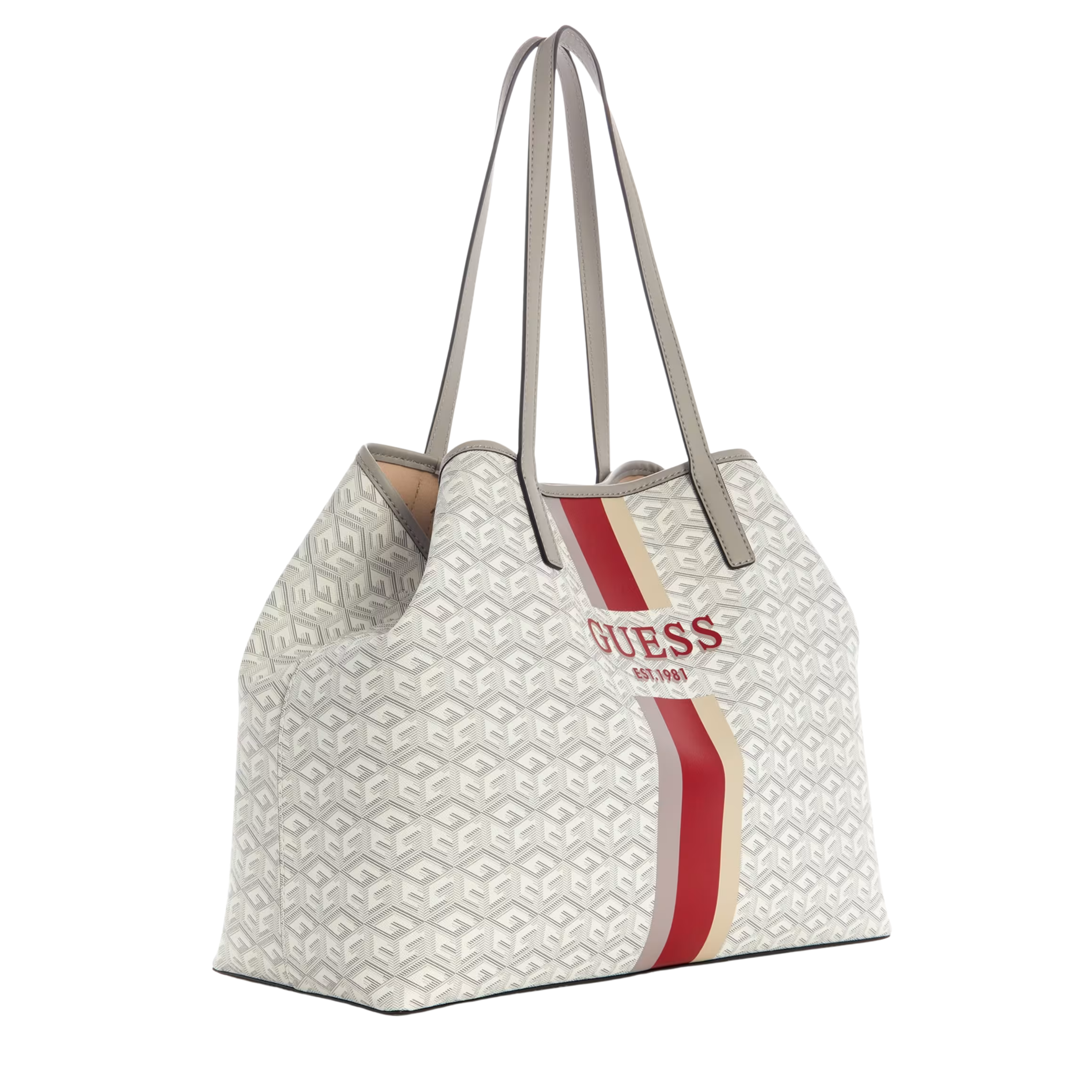 Guess Women Vikky Large Tote - Steel