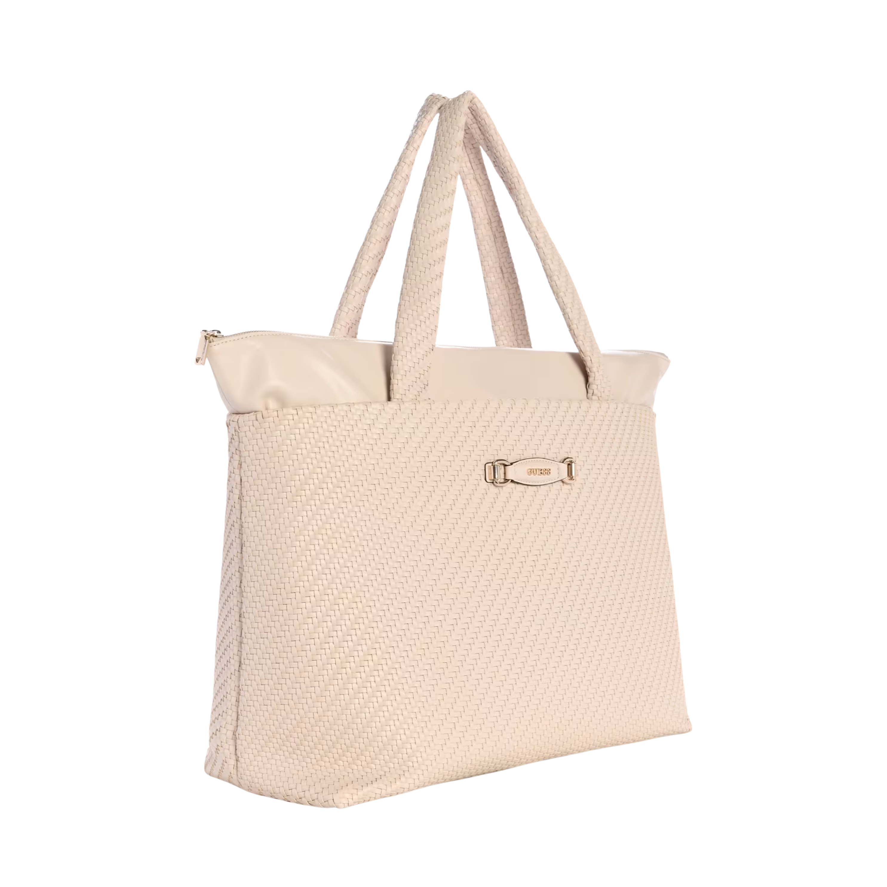 Guess Women Francy Travel Tote - Shell
