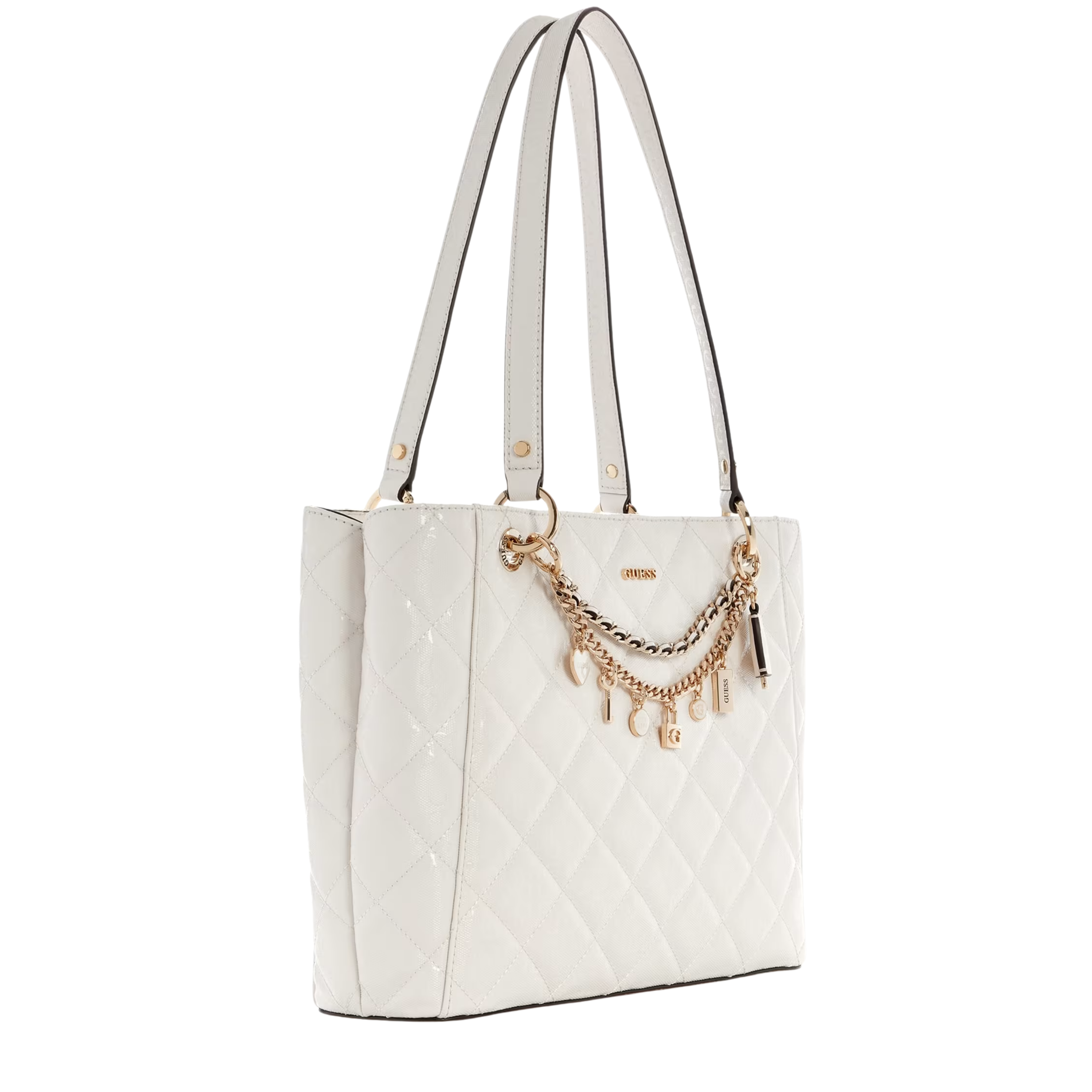 Guess Women Libby Quilted Shopper - Off