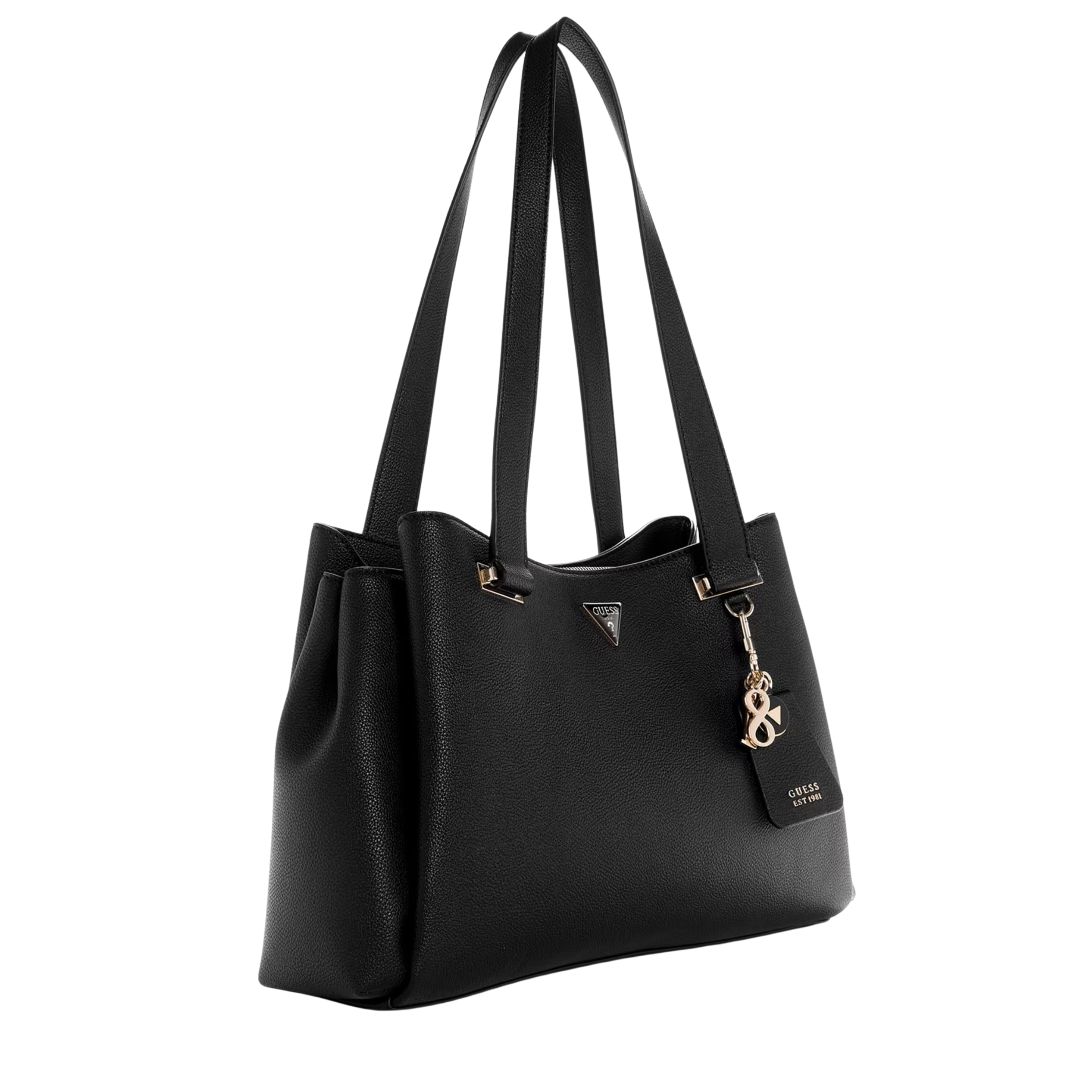 Guess Women Evie Charms Appliquè Shopper - Black