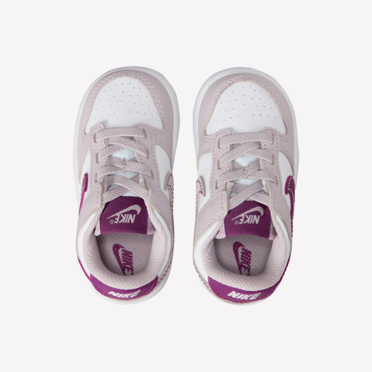 Nike Girls Toddler Dunk Low - White Violet