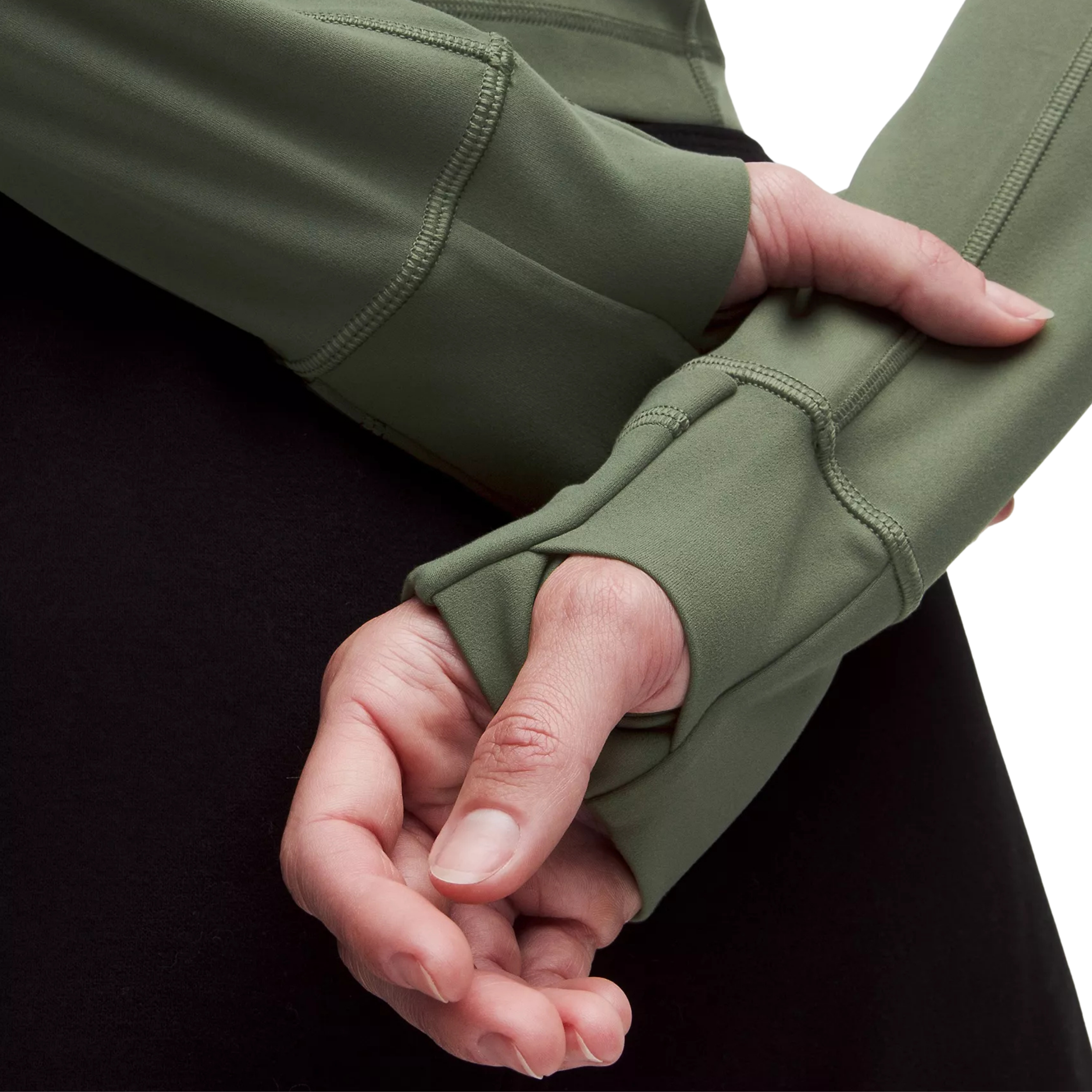 Lululemon Define Cropped Jacket - Sassy Sage