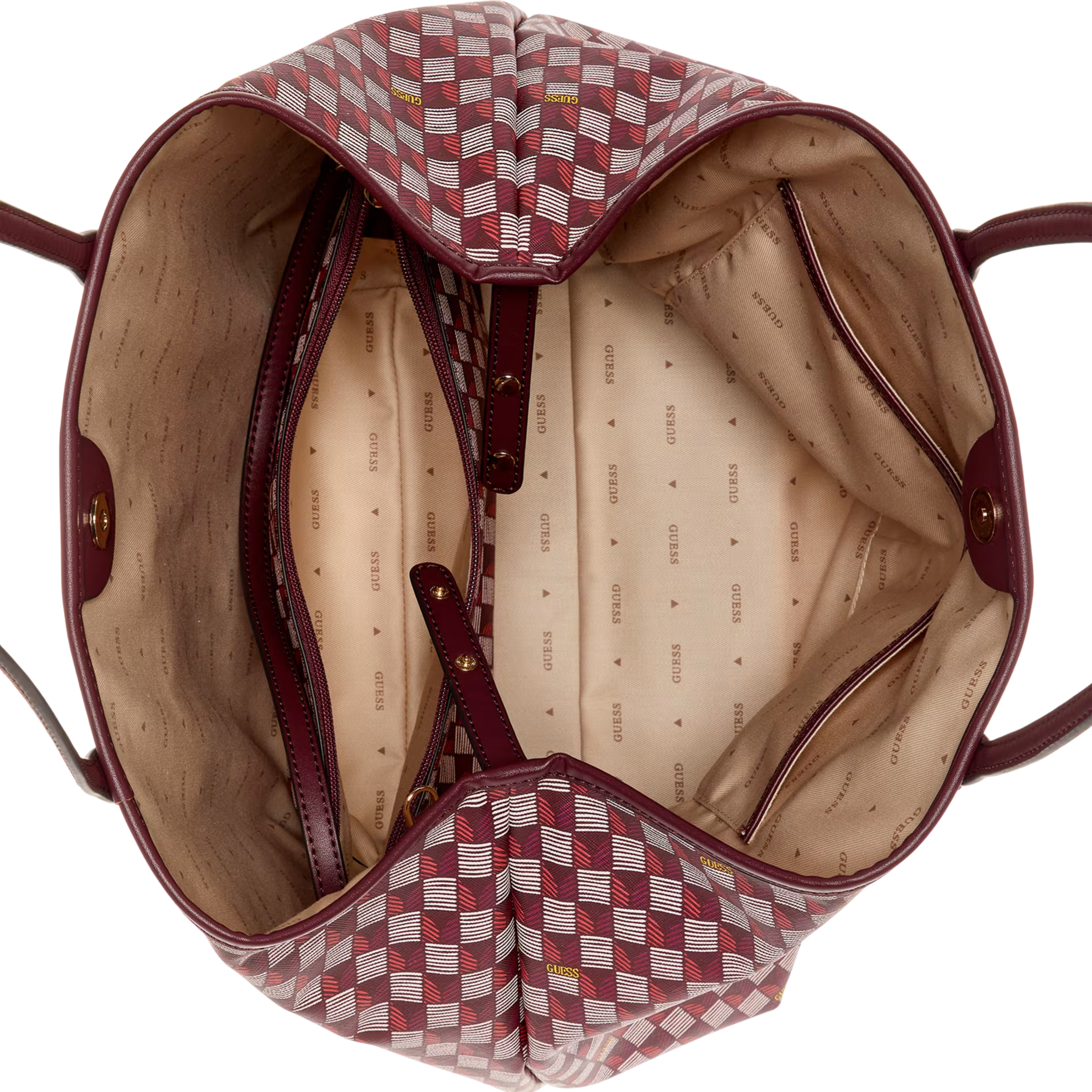 Guess Women G Wave Large Tote Set - Citrus Green