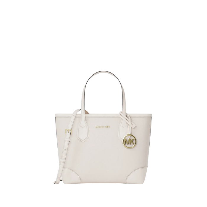 Michael Kors Women Eva Extra Small Leather Convertible Tote Bag - Lt Cream
