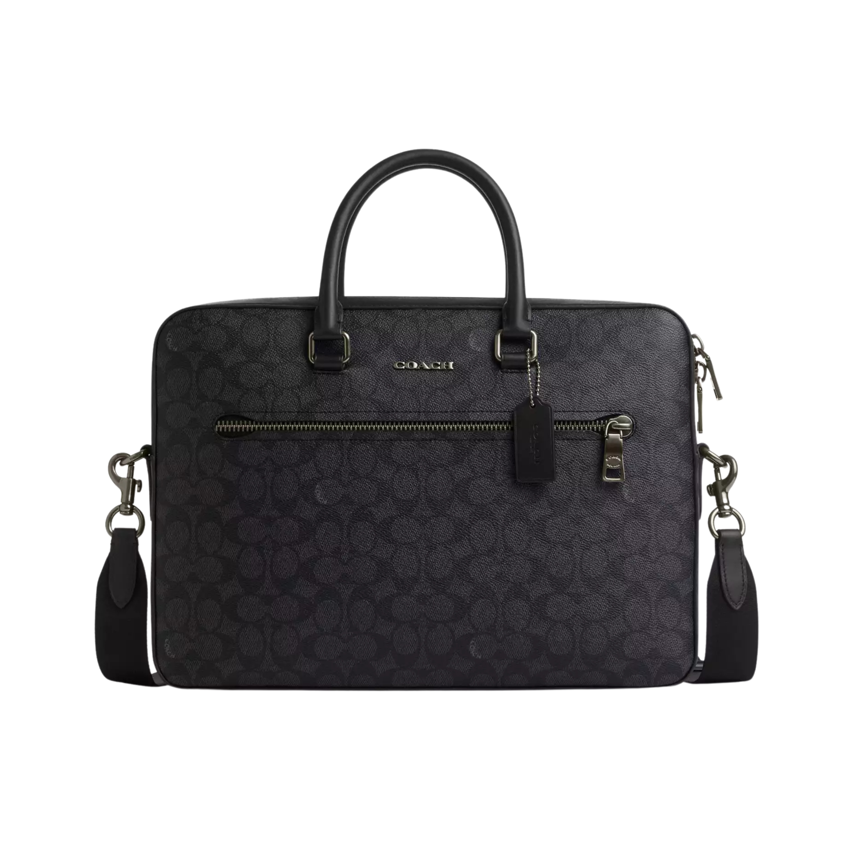 COACH Ethan Slim Brief - Charcoal Black
