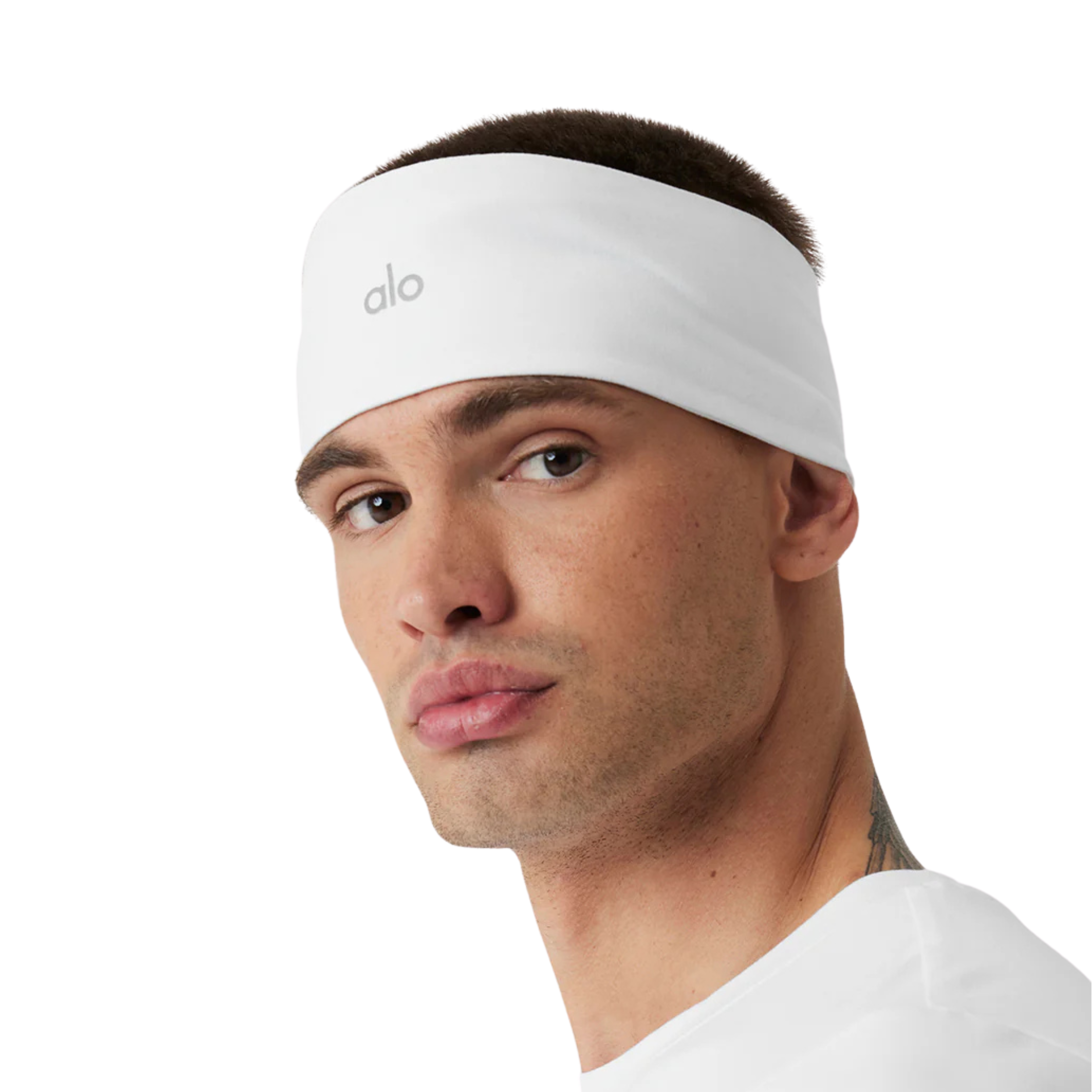 Alo Performance Conquer Headband - White