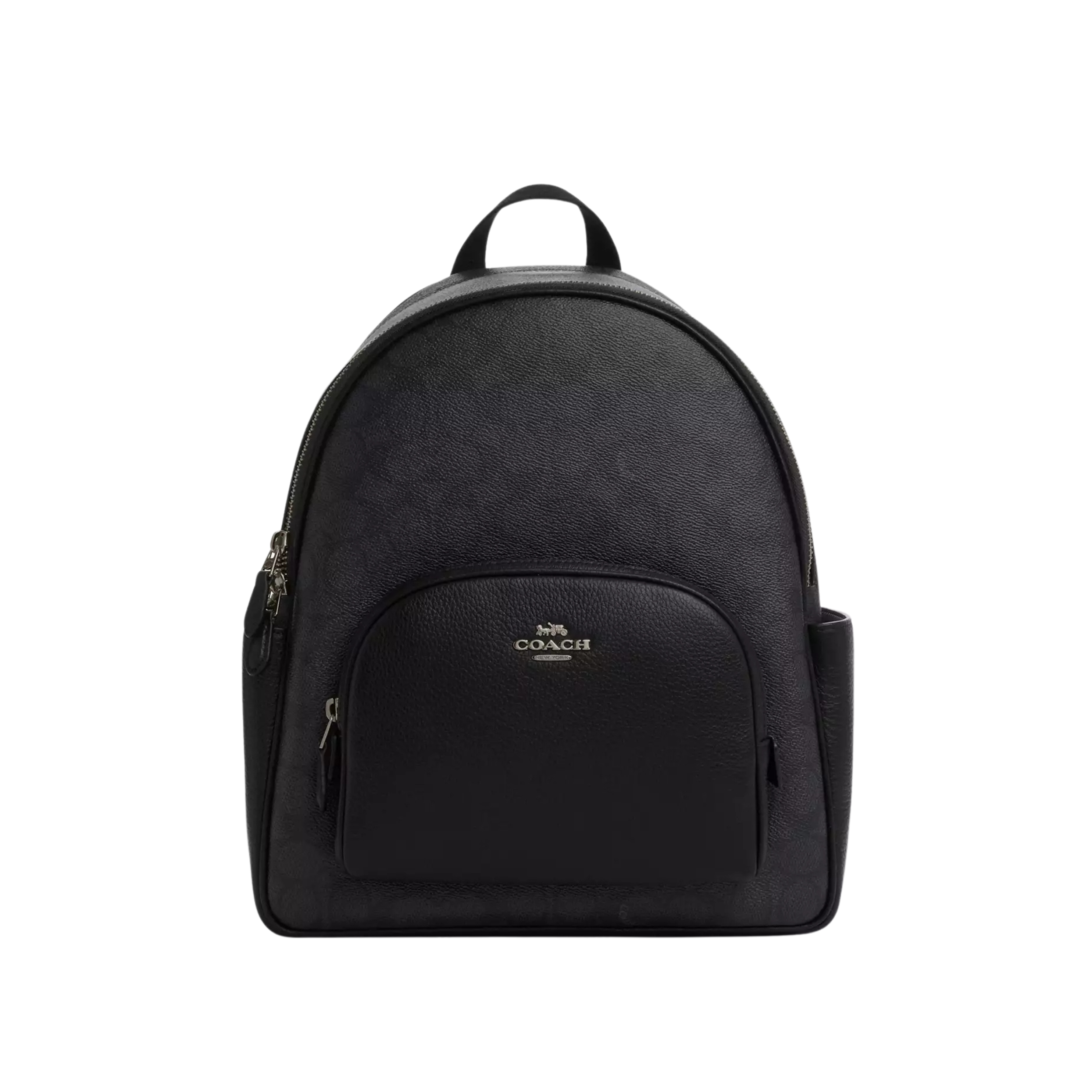 COACH Court Backpack - Charcoal Black