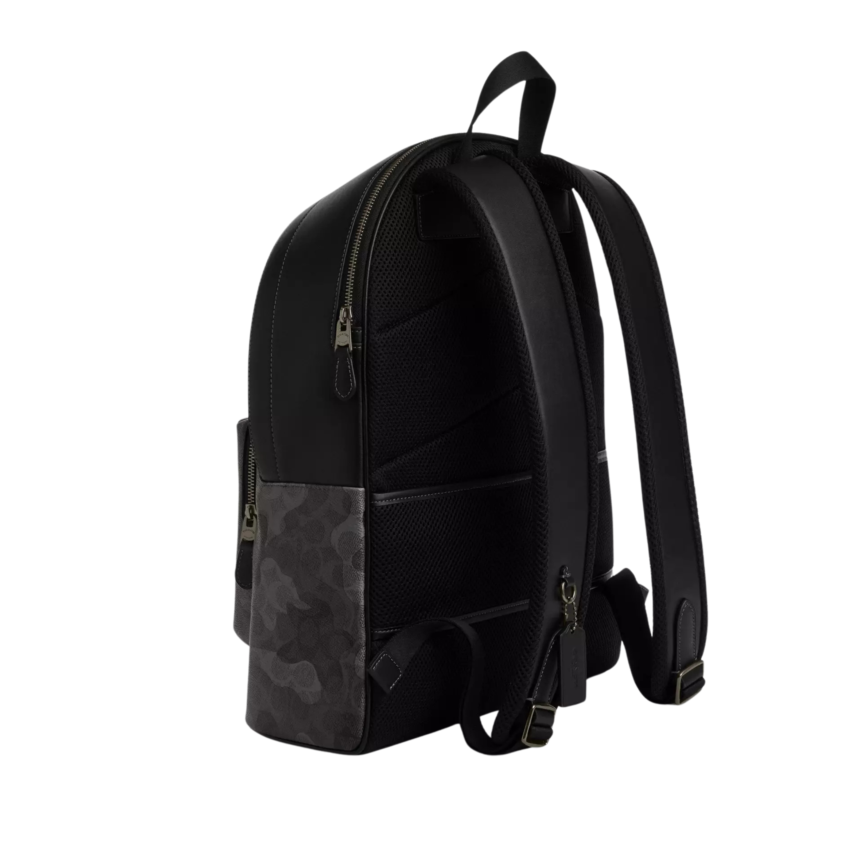 COACH West Backpack in Signature Canvas - Grey Multi