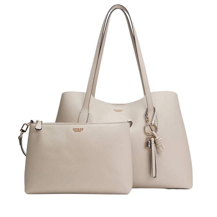 Guess Women Melody Tote Bag - Beige