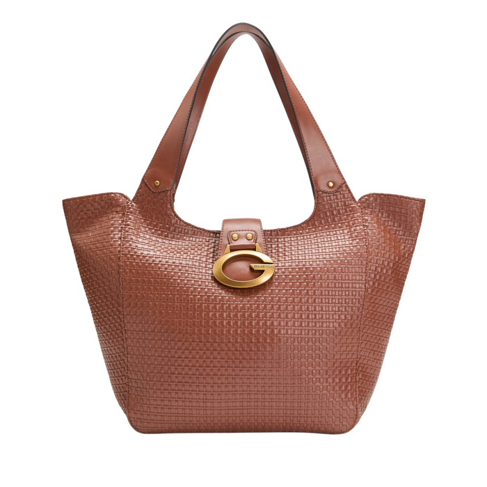 Guess Women Camden Large Tote Bag - Cognac