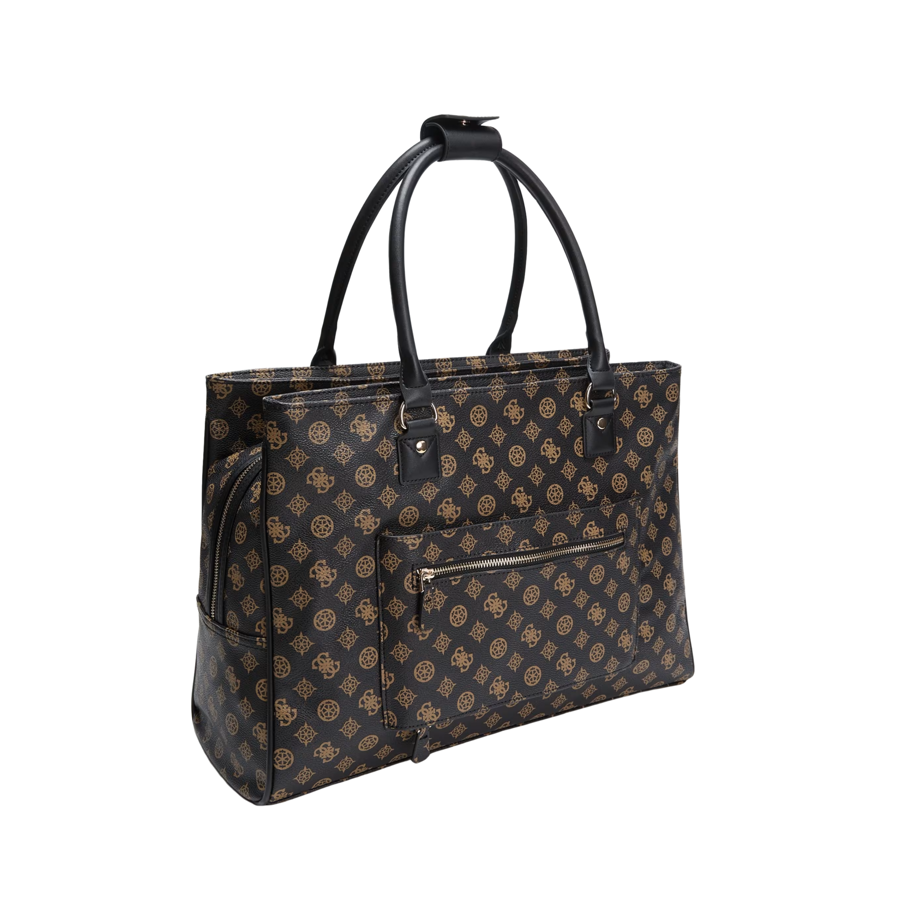 Guess Women Wilder Peony Shopper Tote - Brown