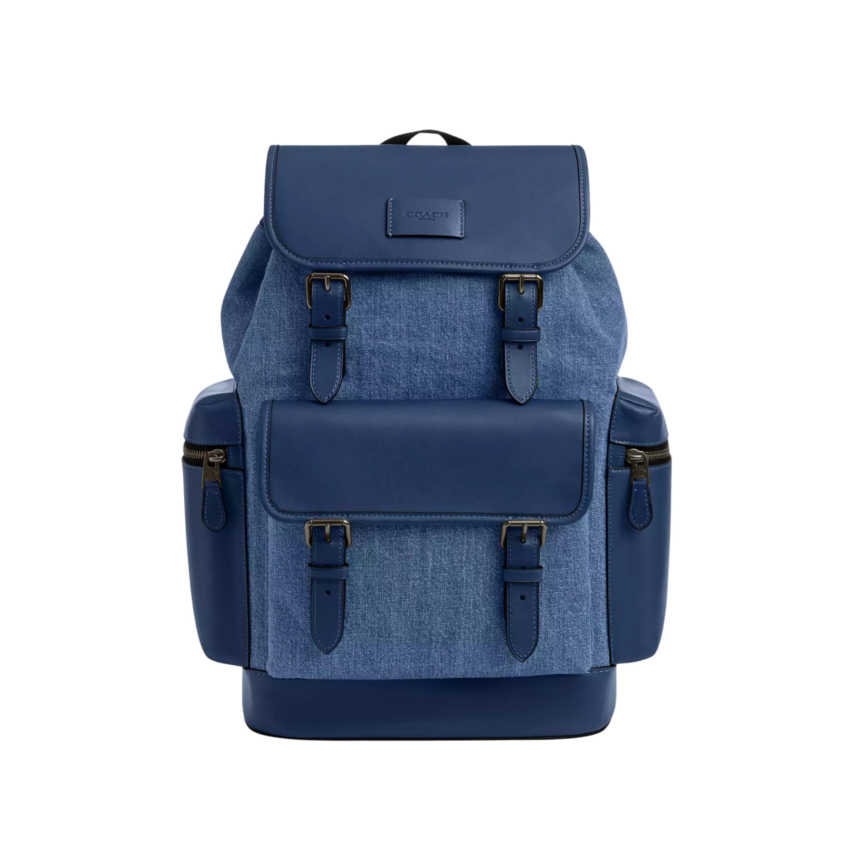 COACH Men Sprint Backpack - Gunmetal Blue