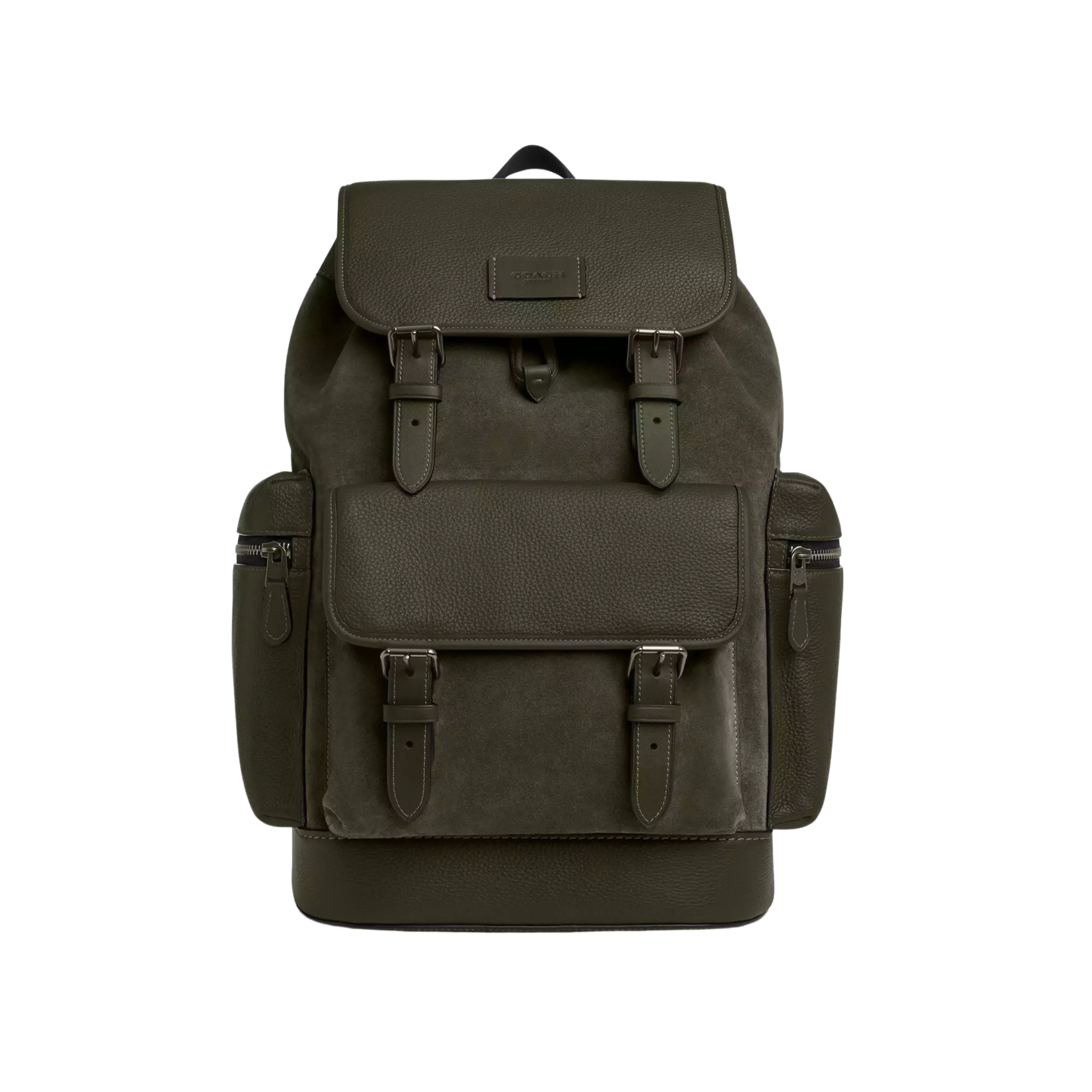 COACH Men Sprint Backpack - Gunmetal Green