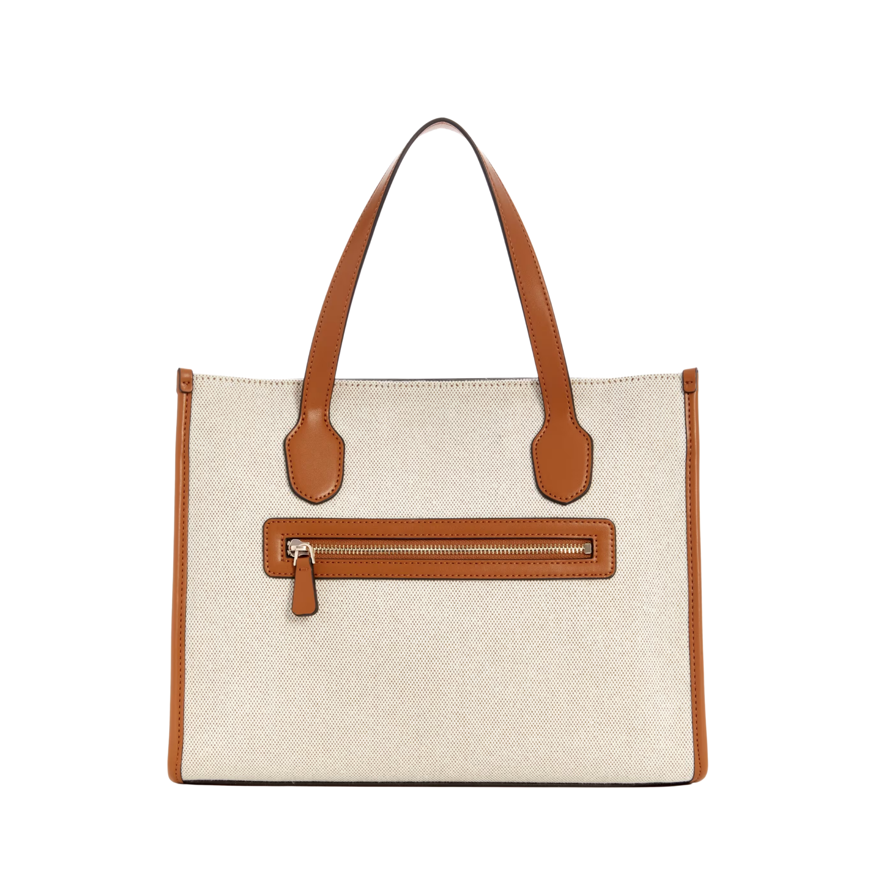 Guess Women G Status Canvas Tote - Brown