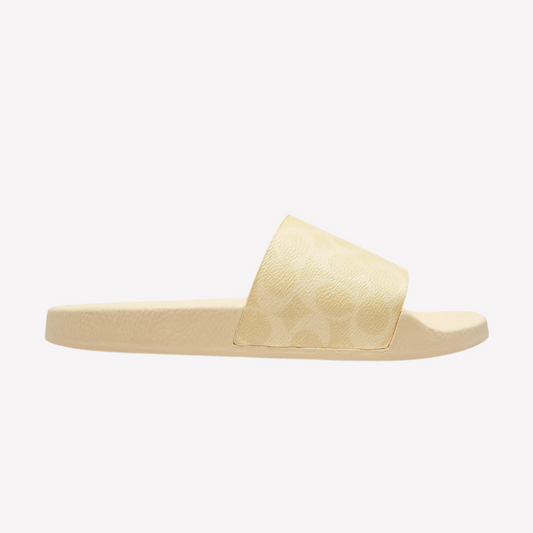 COACH Women's Udele Sport Slide - Synthetic Hay