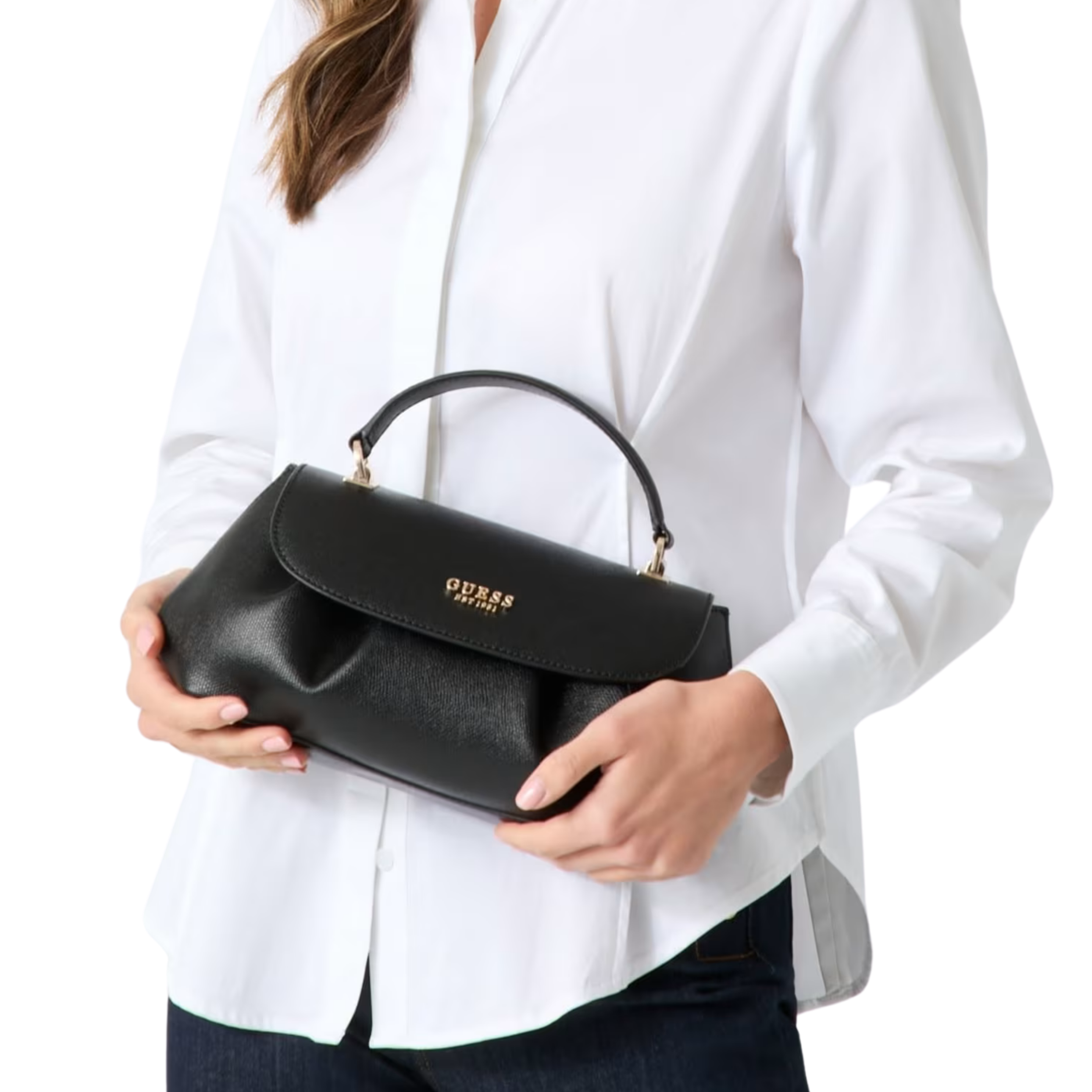 Guess Women Amorette Handbag - Black
