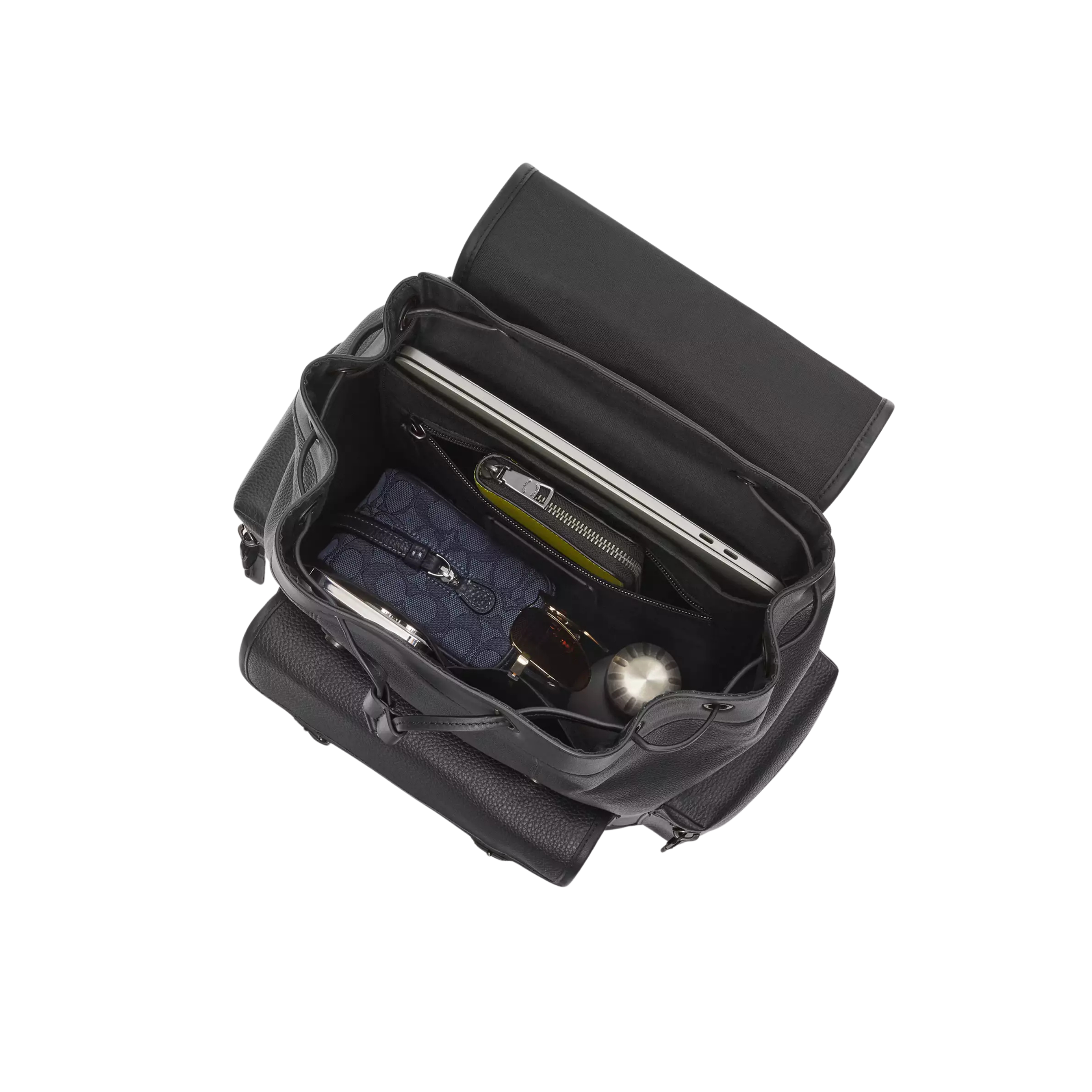 COACH Men Sprint Backpack - Gunmetal Green