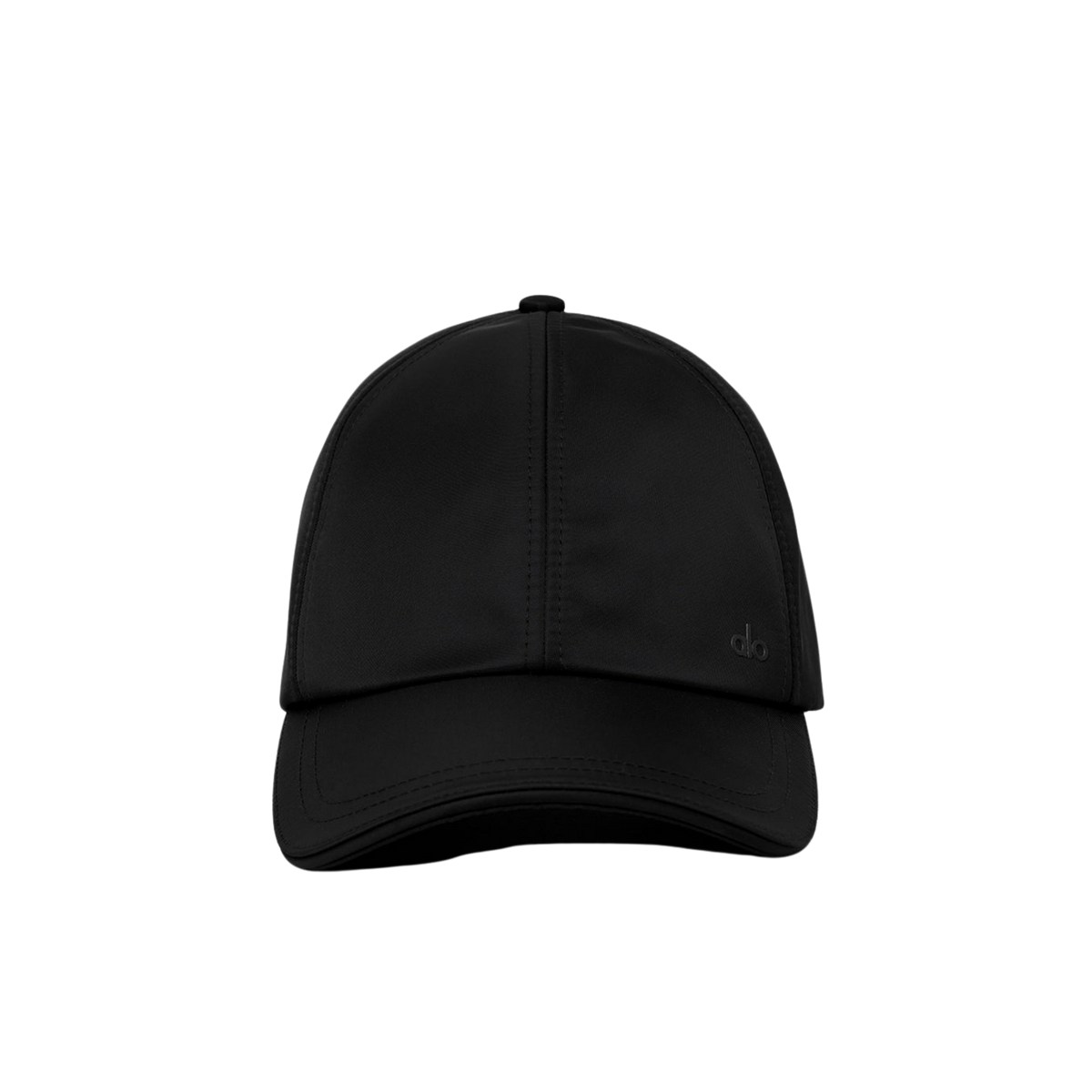 Alo Satin Off-Duty Cap - Black