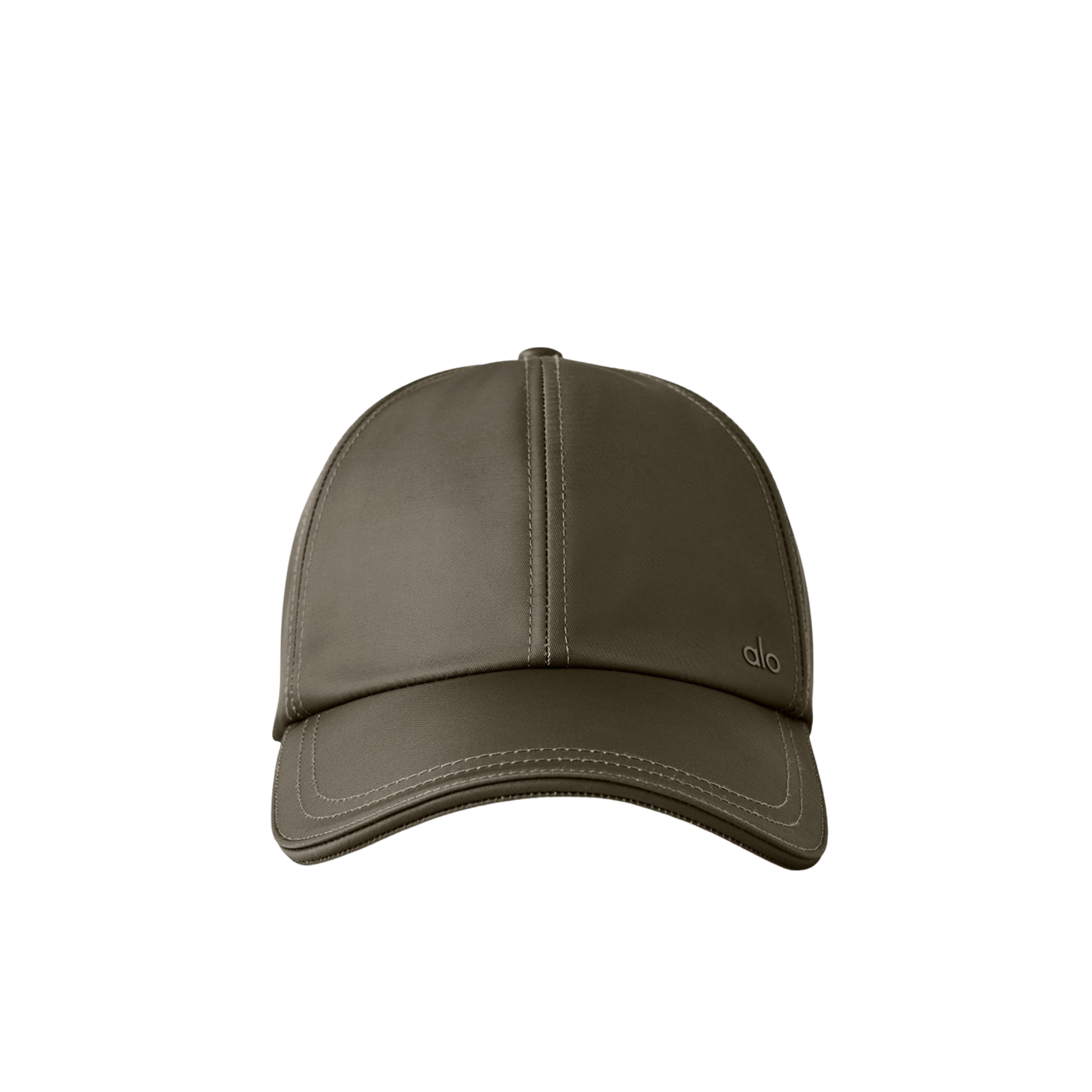 Alo Satin Off-Duty Cap - Olive Tree