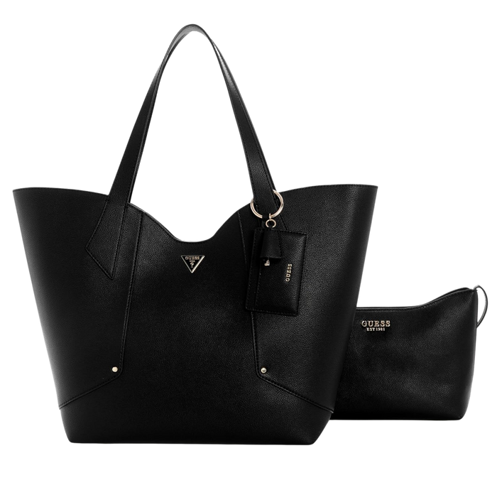 Guess Women Darcy Logo Shopper - Black