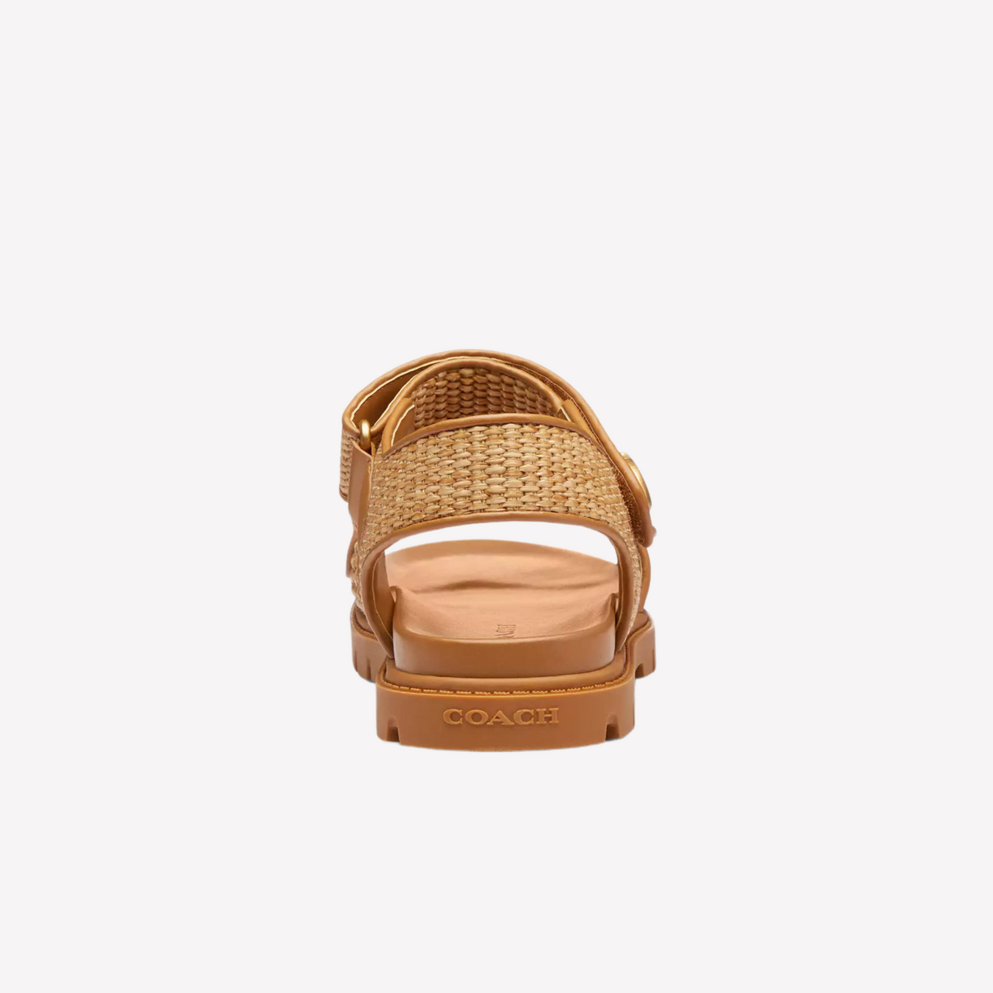 COACH Women's Brynn Sandal - Natural