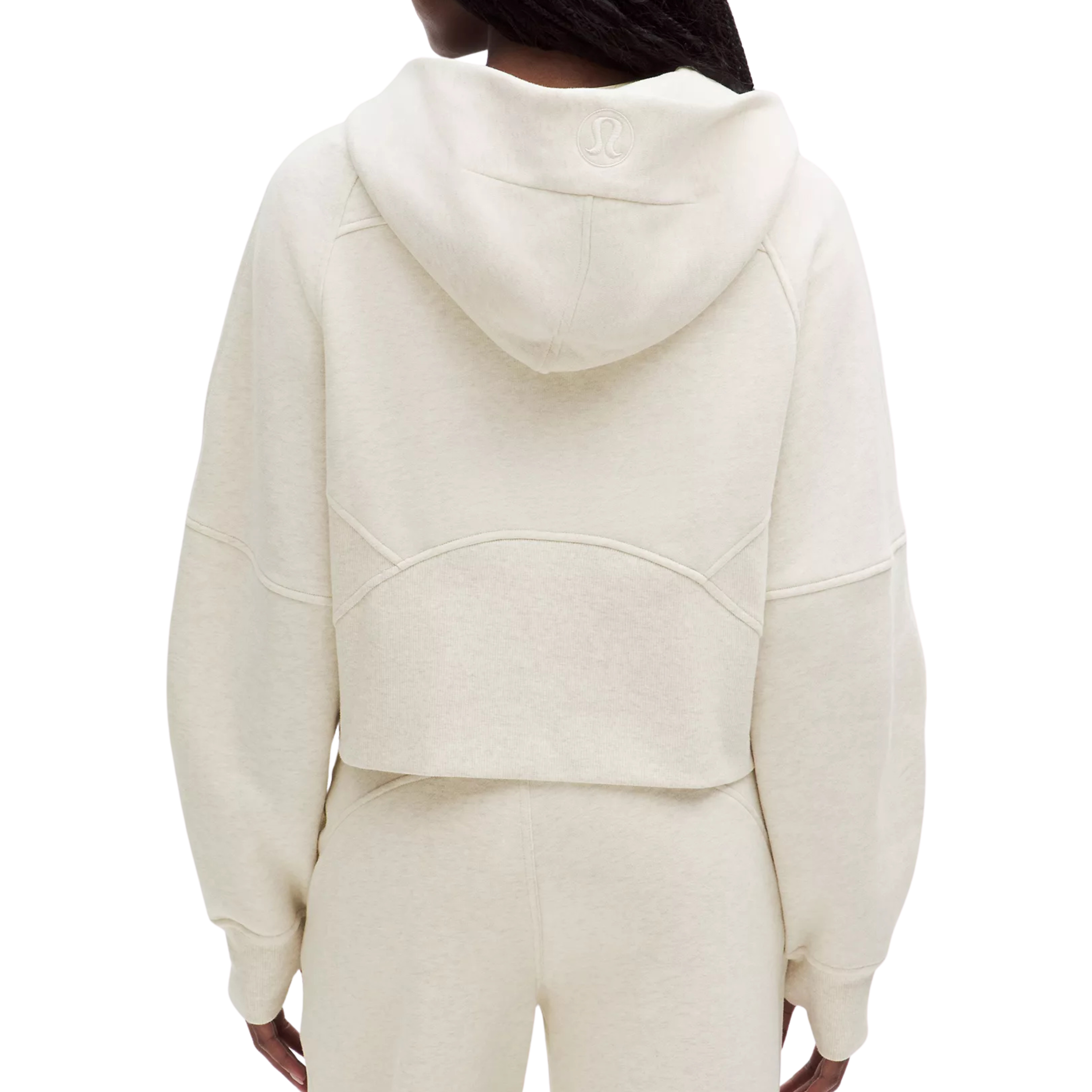 Lululemon Scuba Oversized Half-Zip Hoodie - Bone Gold