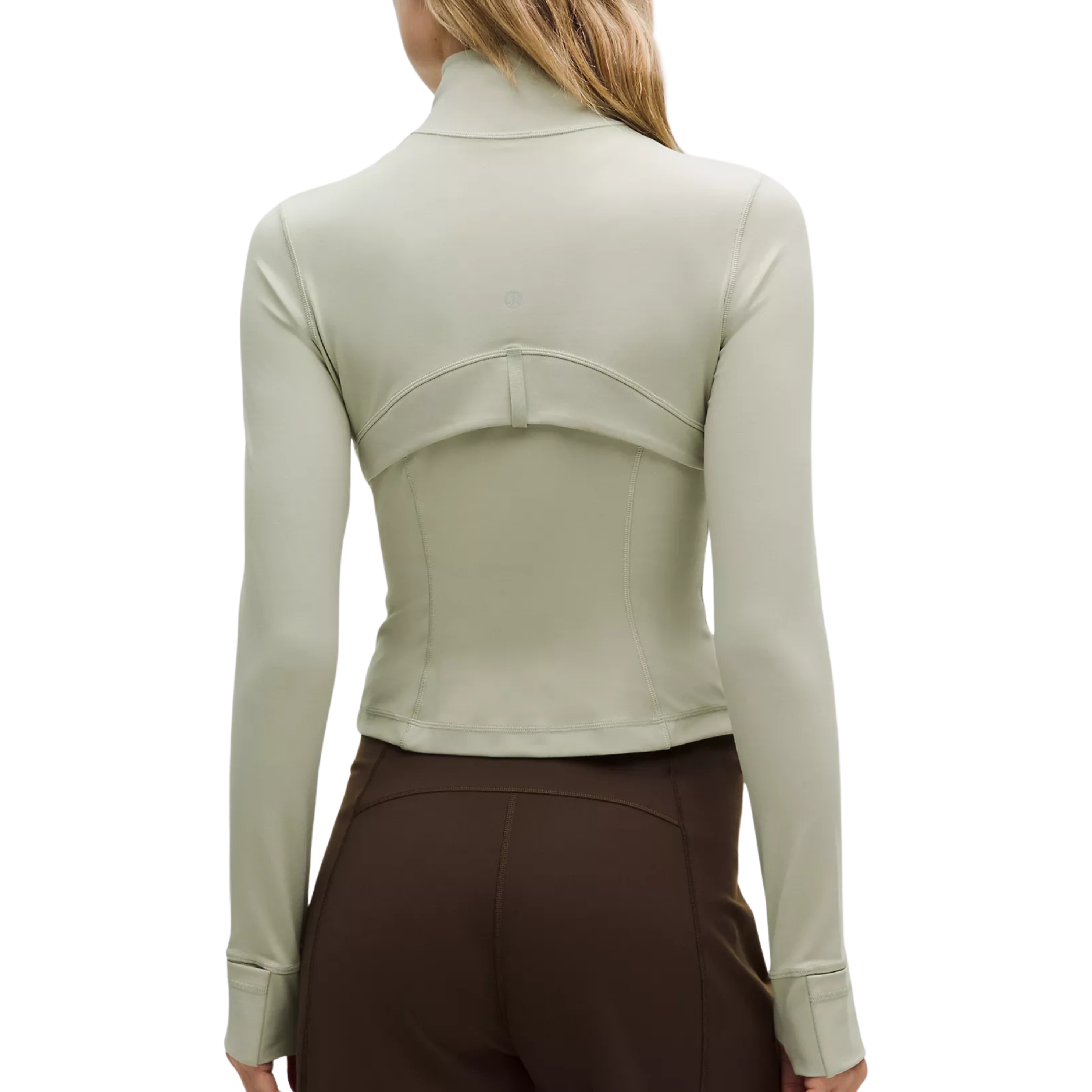 Lululemon Define Cropped Jacket - Fog Green