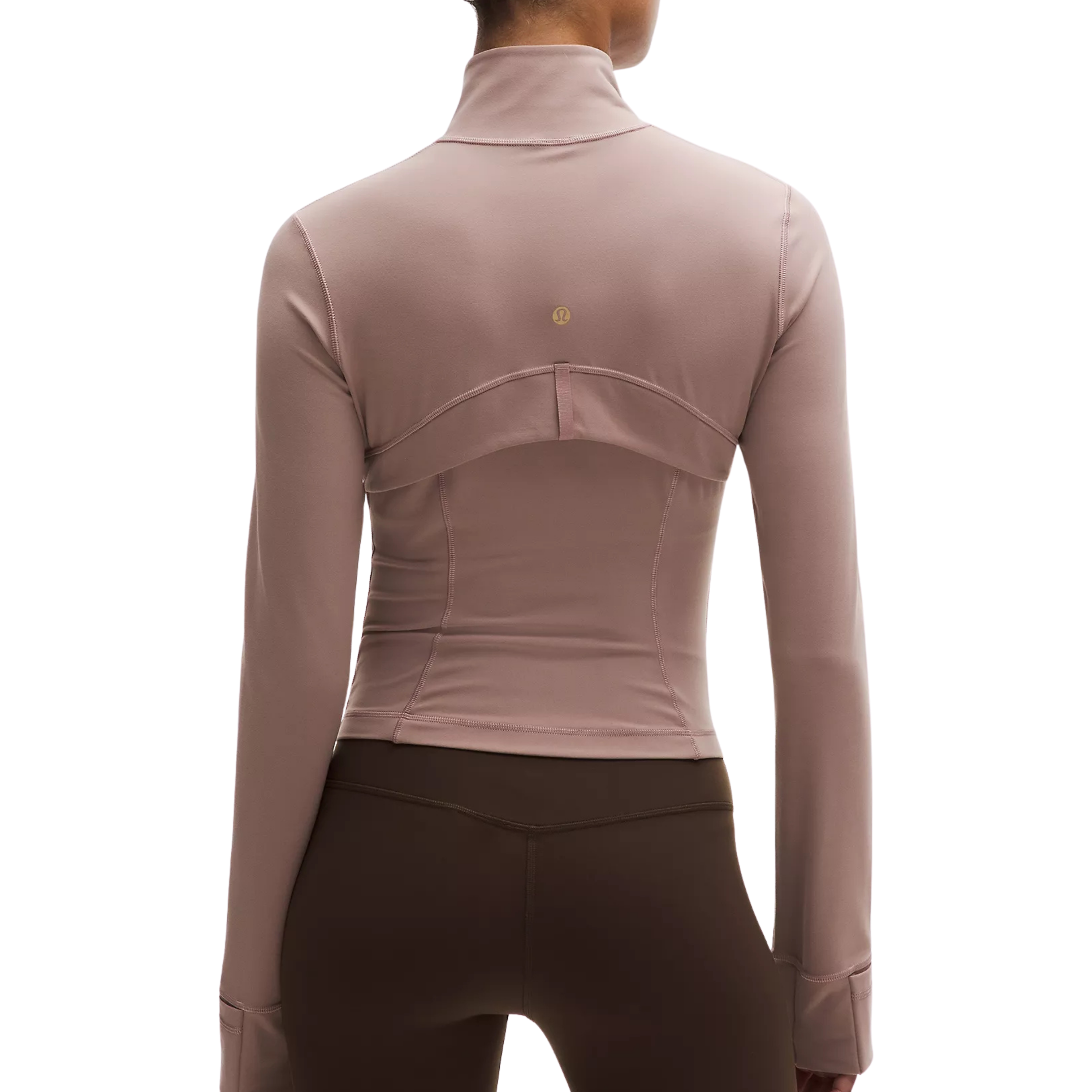 Lululemon Define Cropped Jacket - Ashen Rose