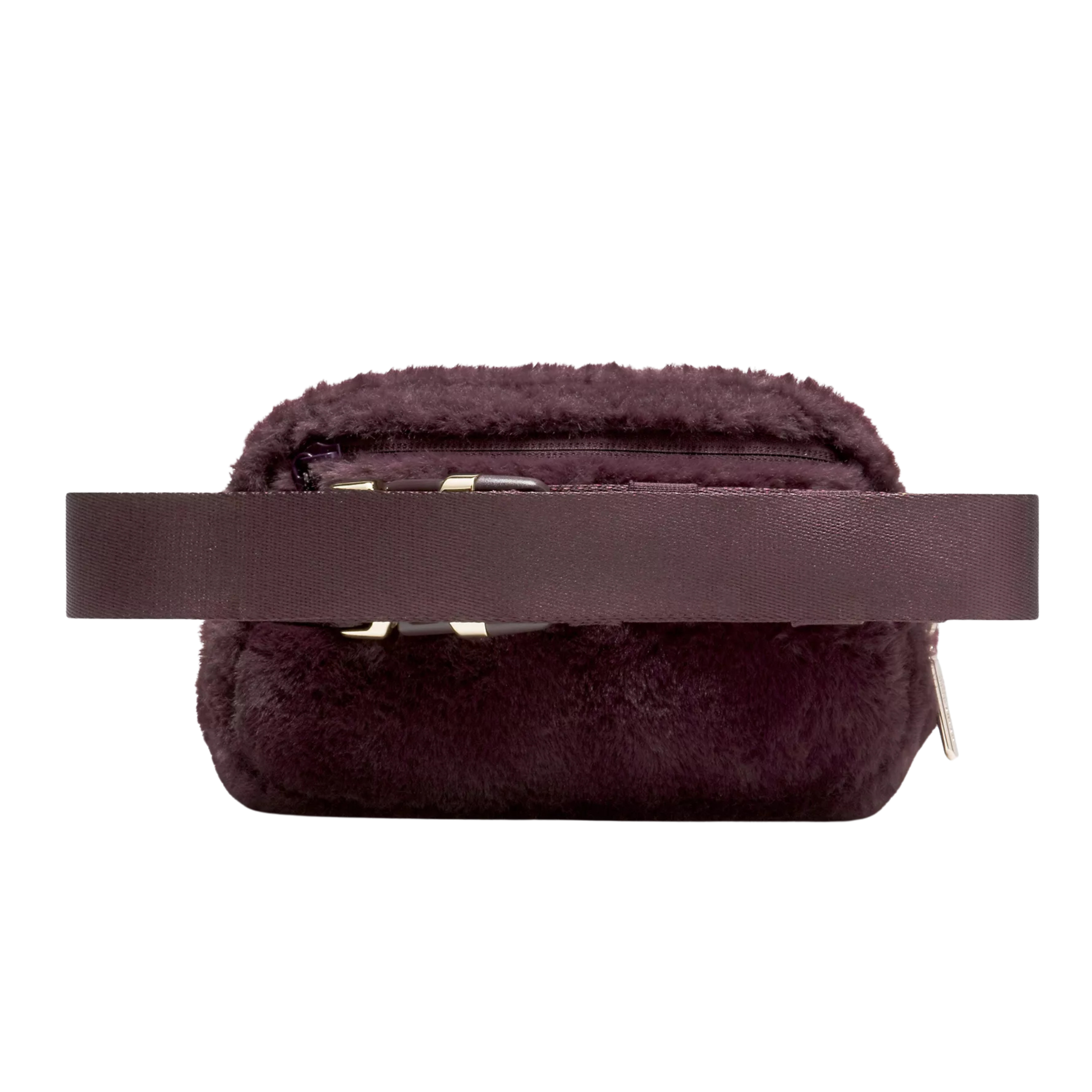 Lululemon Everywhere Belt Bag 1L Plush Fleece - Black Plum Gold