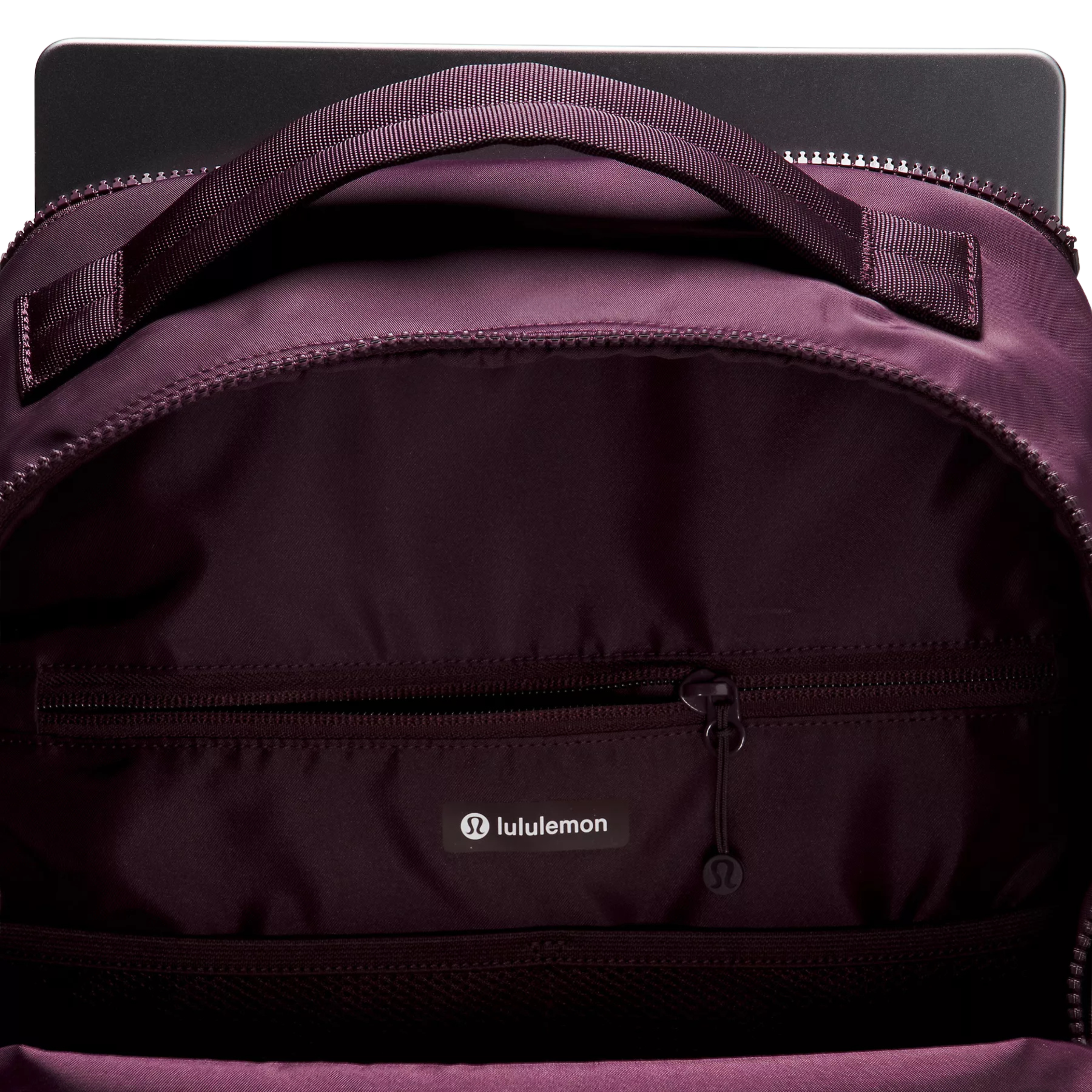 Lululemon New Crew Backpack - Black Plum