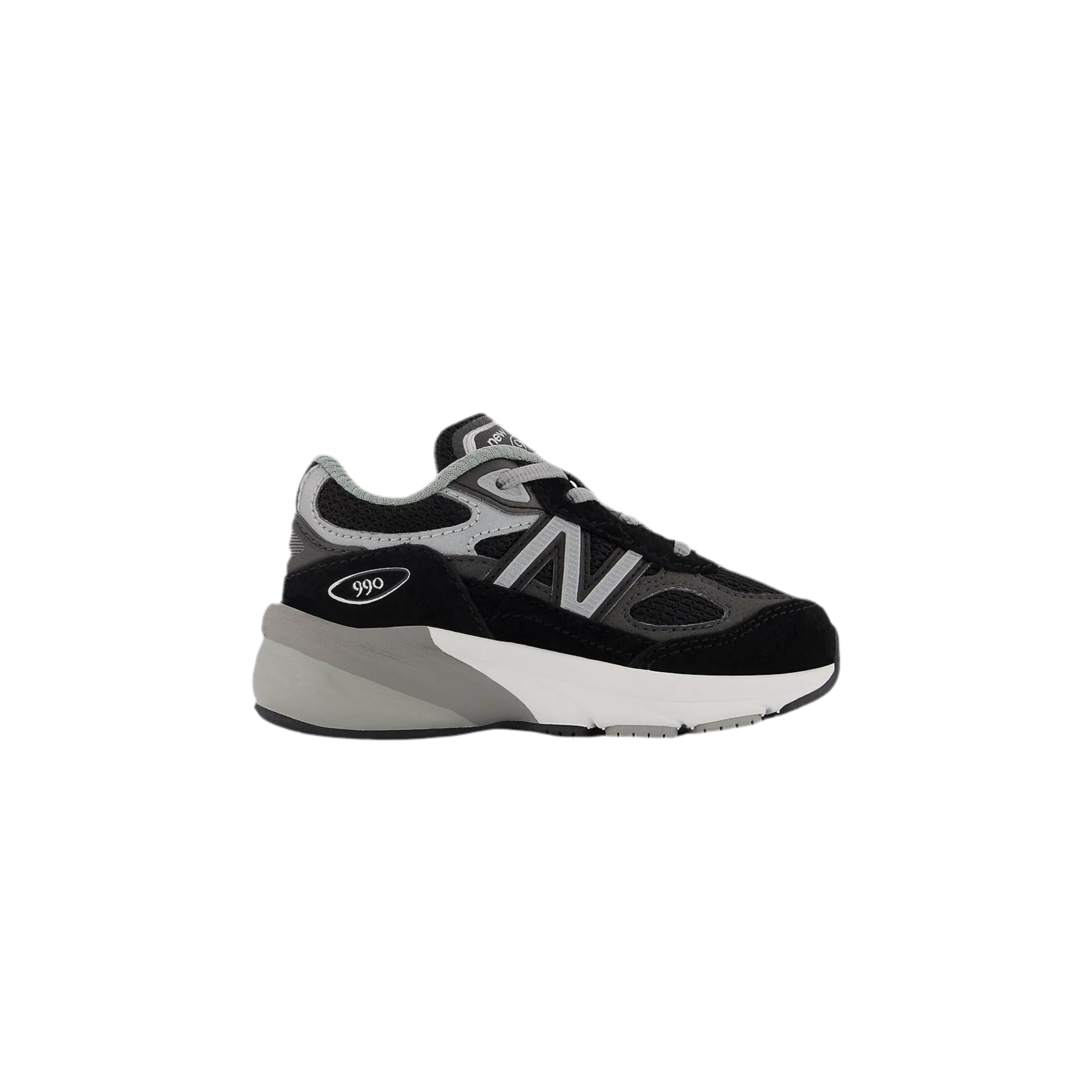 New Balance Toddler 990v6 - Black Silver