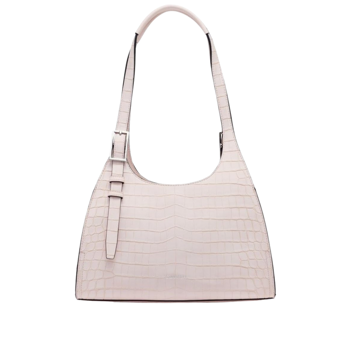 Calvin Klein Women Quill Triple Compartment Satchel Bag - Parfait