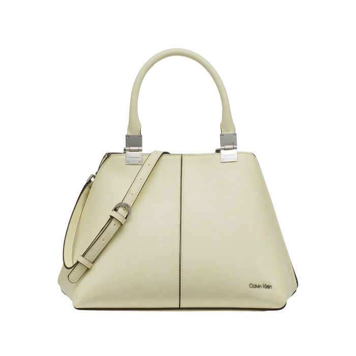 Calvin Klein Women Granite Geometric Satchel Bag - Endive