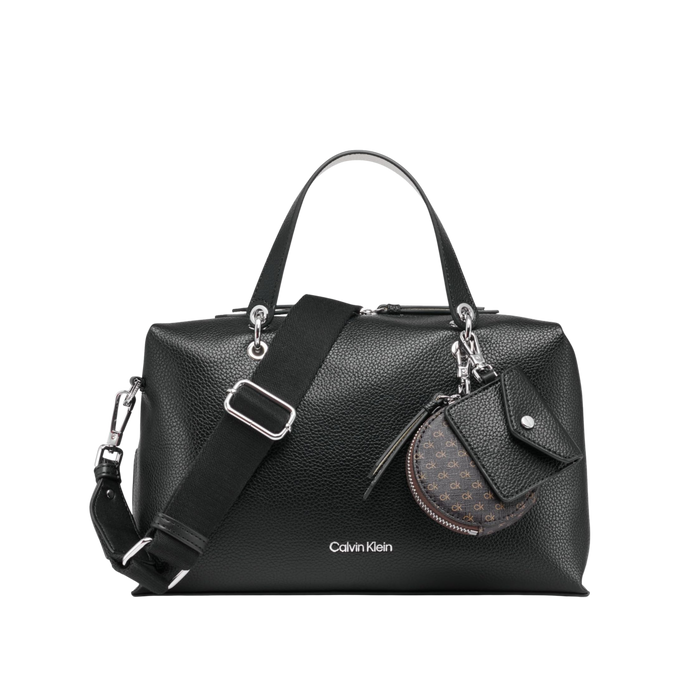 Calvin Klein Women Cali Satchel Bag - Black