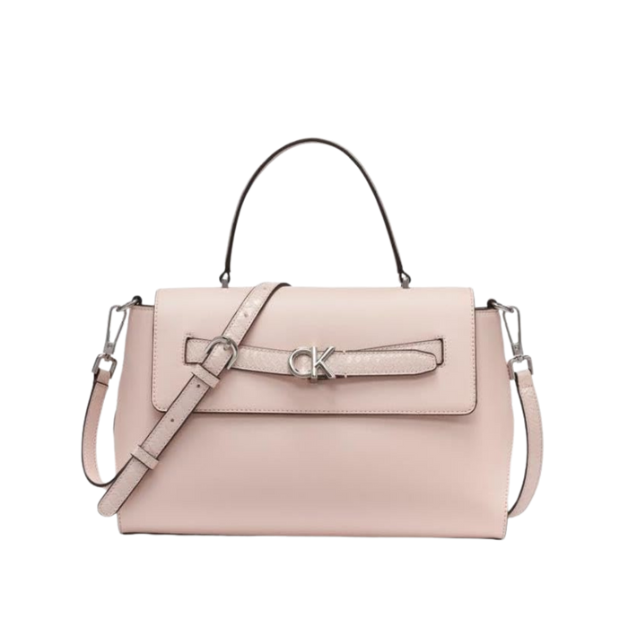 Calvin Klein Women Annalise Top Handle Satchel Bag - Petal