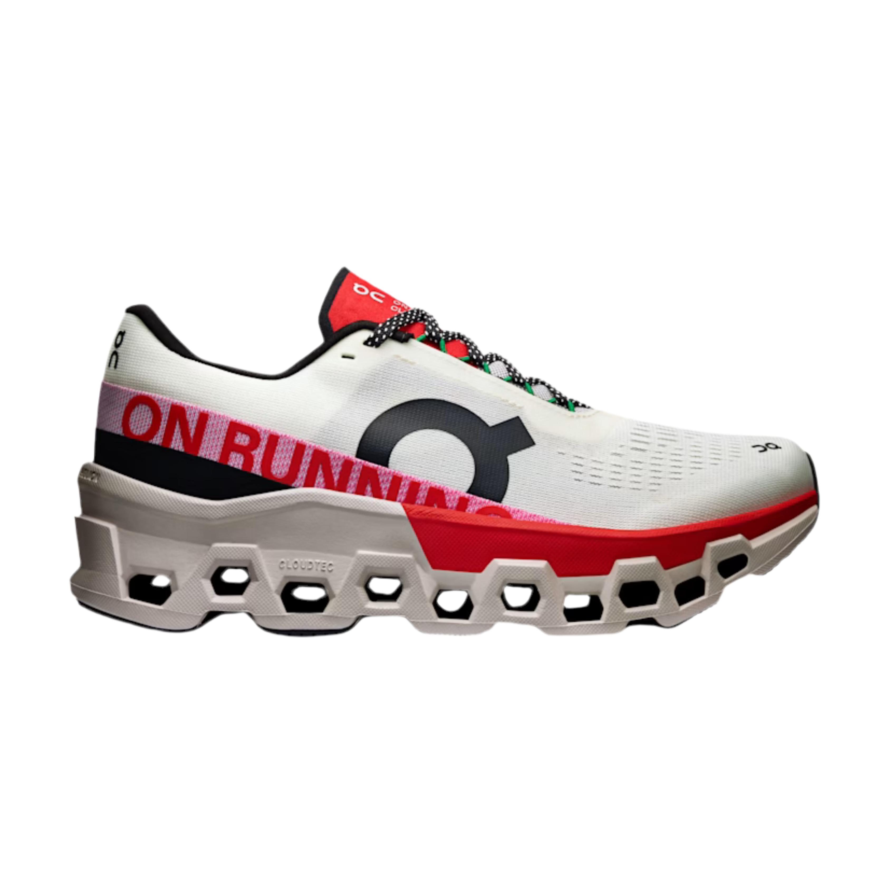ON Women Cloudmonster 2 - Ivory Red