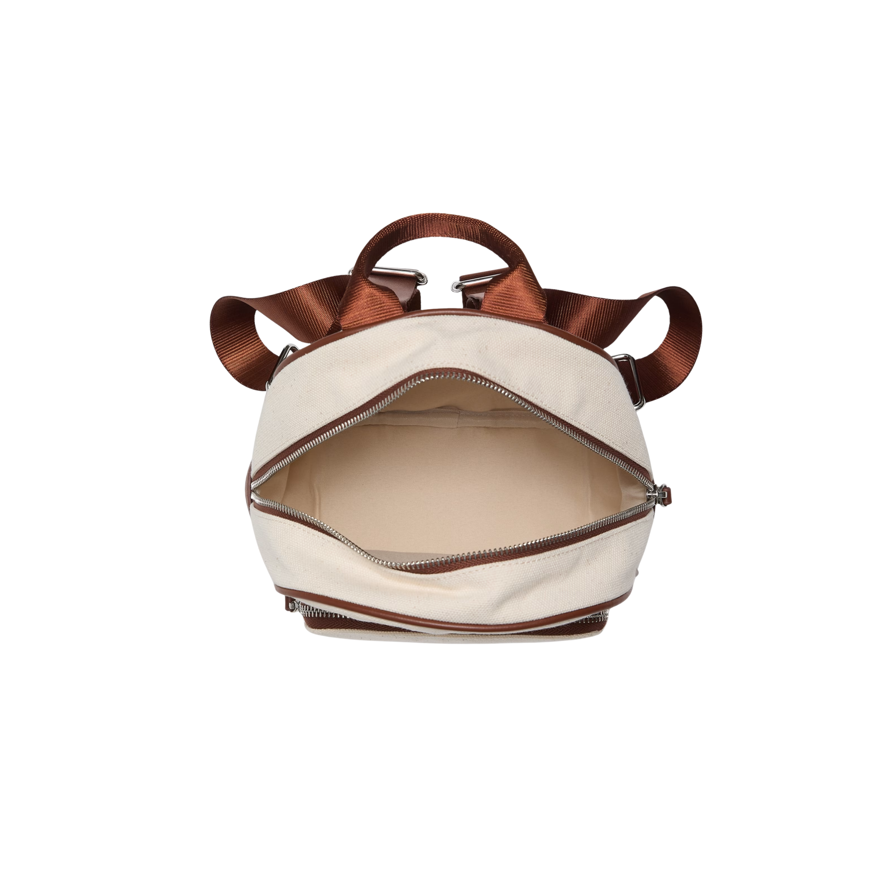 GUESS Women Canvas Logo Backpack - Neutral