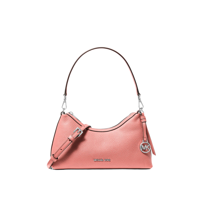 Michael Kors Women Sammy Small Pebbled Leather Convertible Crossbody Bag - Sunset Rose
