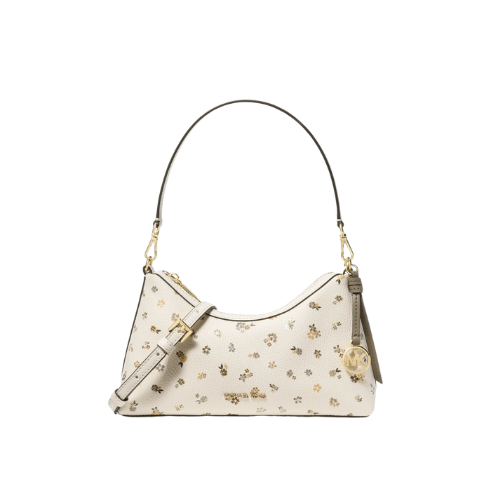 Michael Kors Women Sammy Small Floral Printed Convertible Crossbody Bag - Lt Cream
