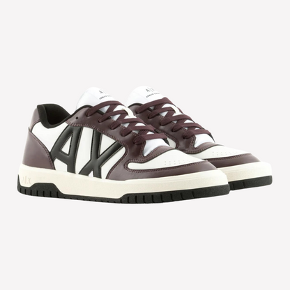 Armani Exchange Men's Eco Leather Sneaker - Bordeaux